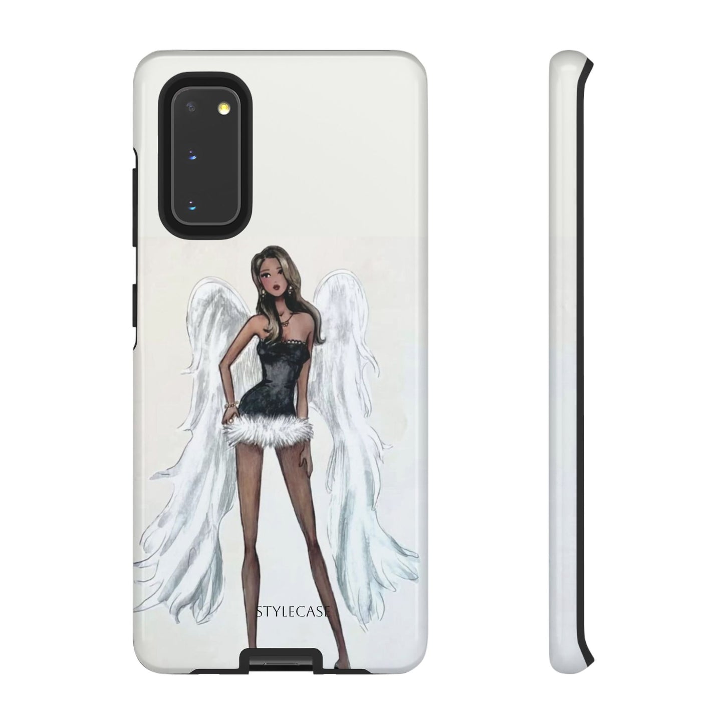 Angel Wings Phone Case — Fashionable Angel Model Protective Cover