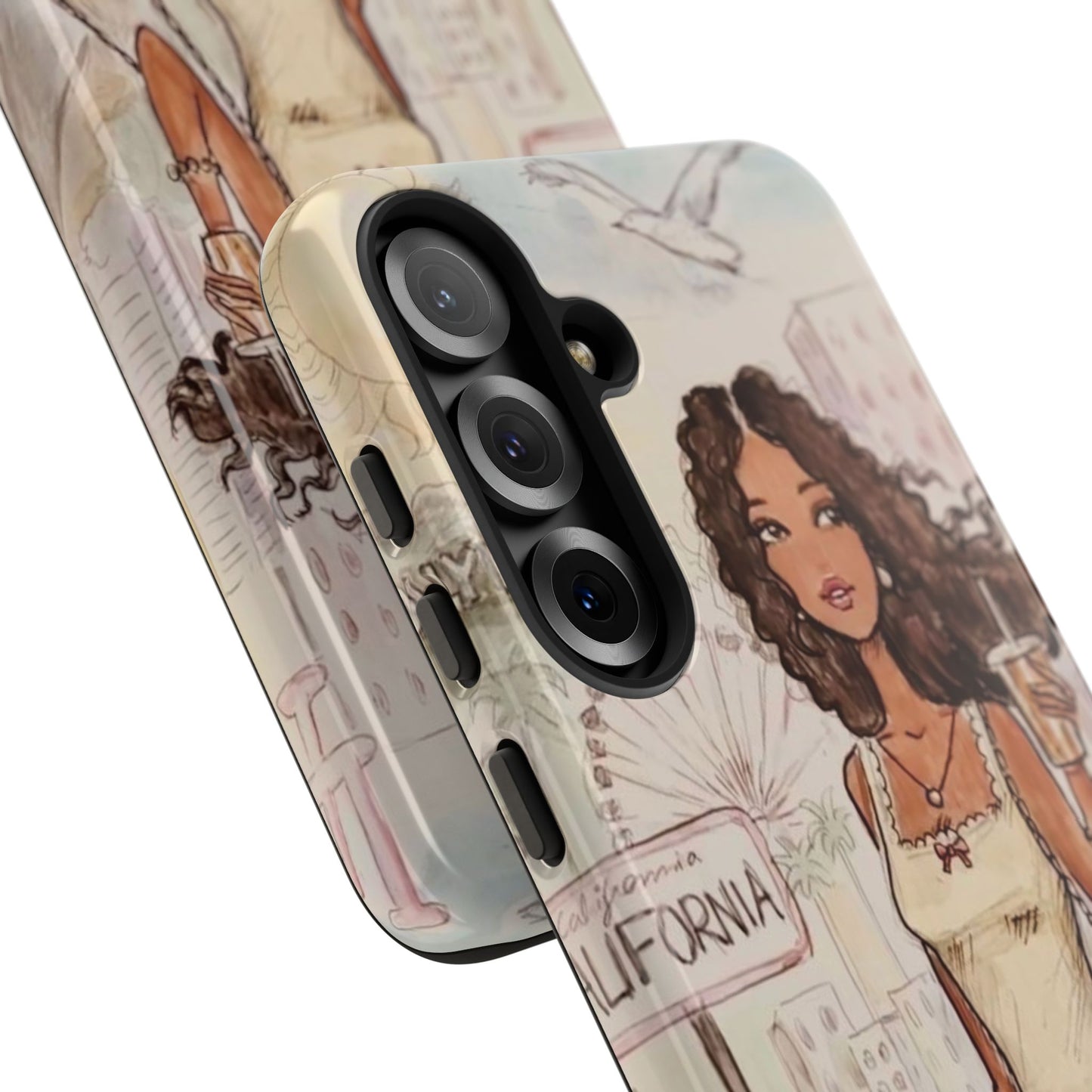 Stylish Girl Phone Case — California Samsung And Iphone Cover