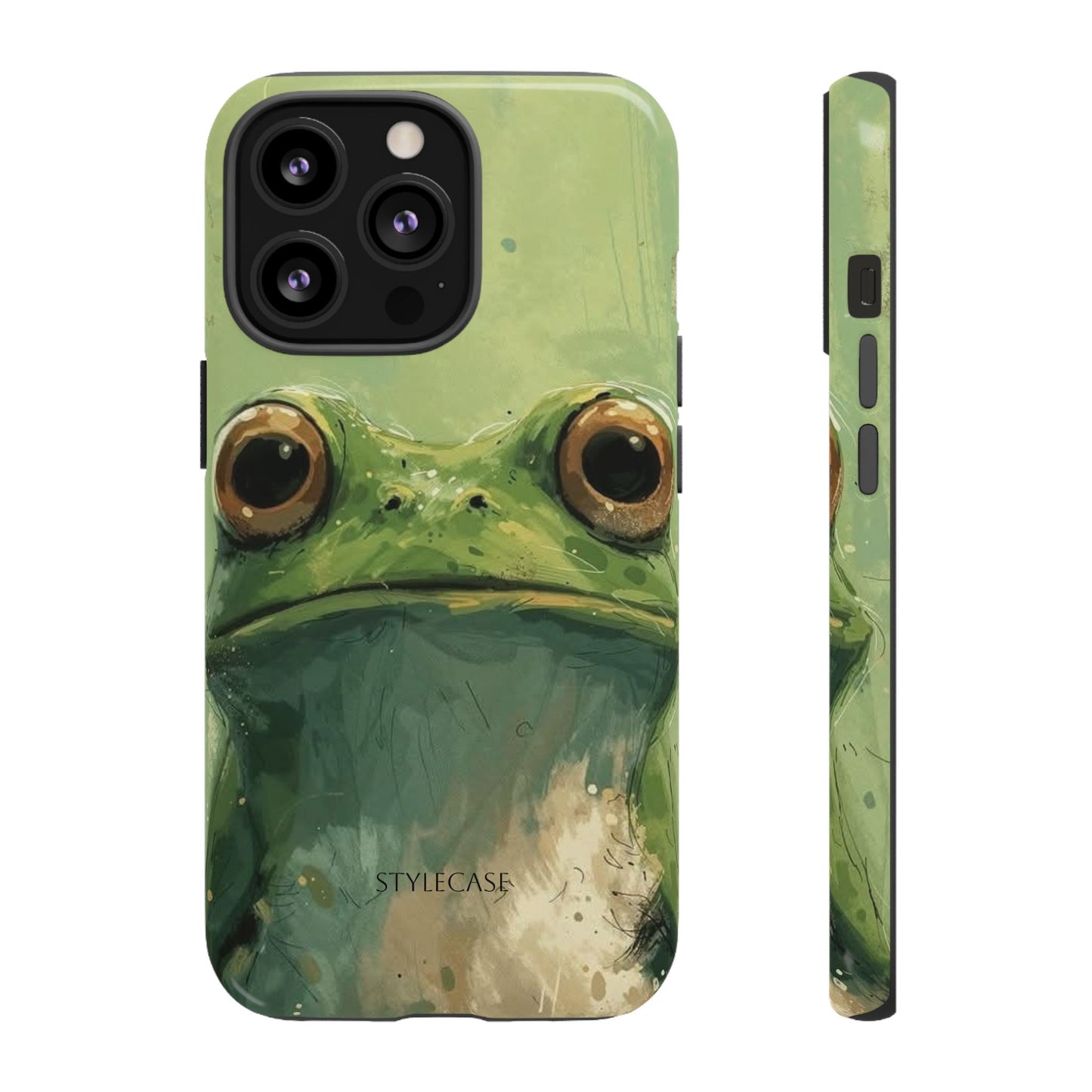Frog Portrait Phone Case — Cute Frog Samsung And Iphone Protective Cover