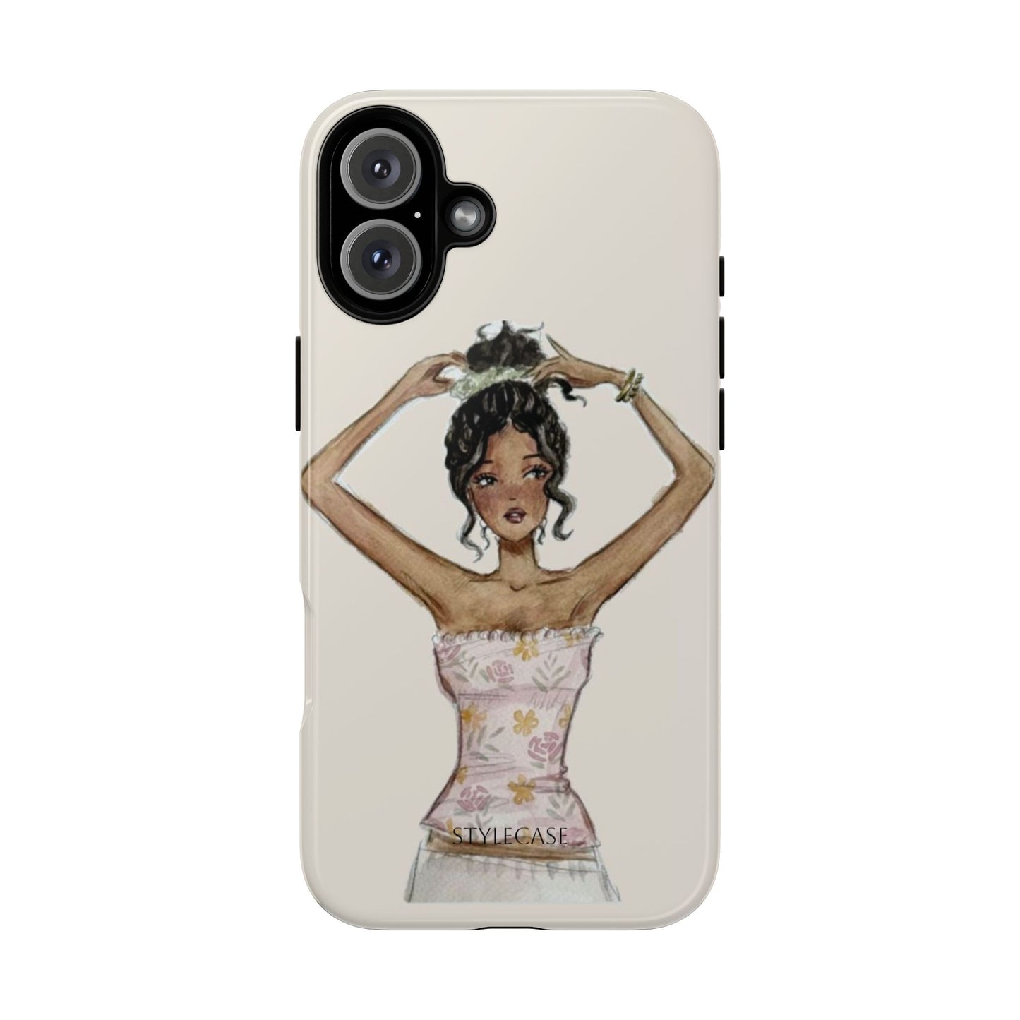 Phone Case — Fashion Illustration Chic Girl Protective Cover