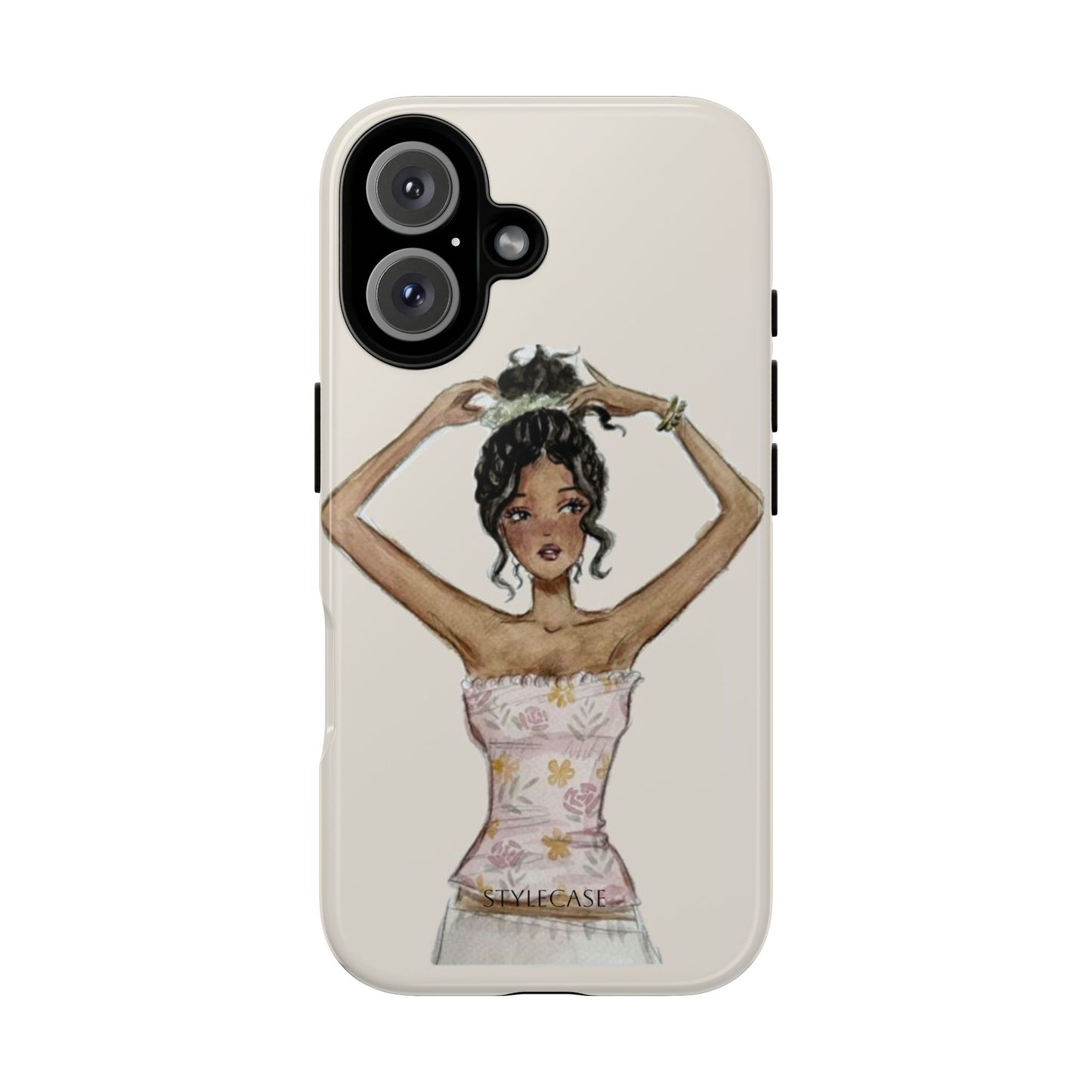 Phone Case — Fashion Illustration Chic Girl Protective Cover
