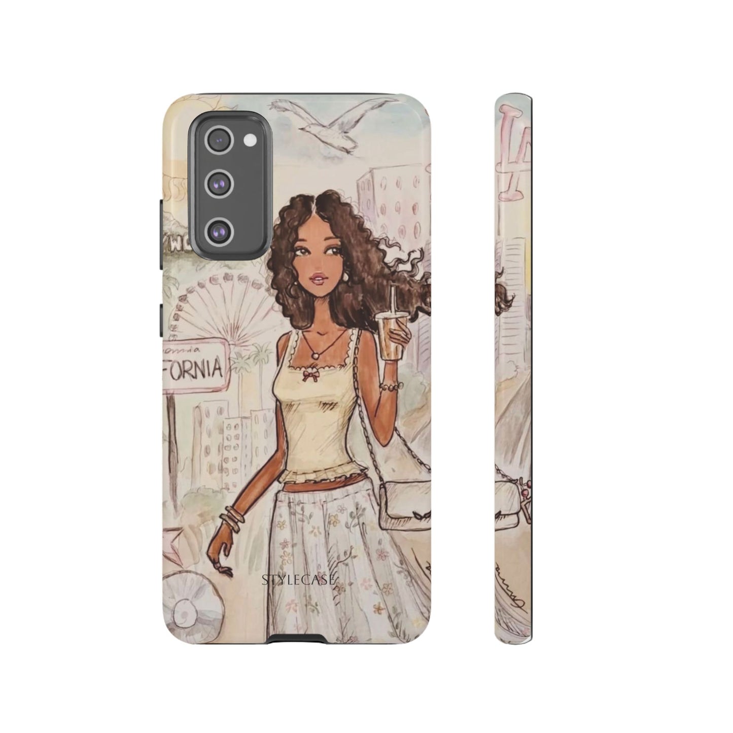 Stylish Girl Phone Case — California Samsung And Iphone Cover
