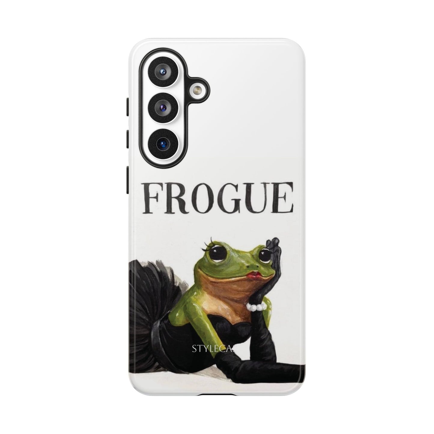 Frogue Phone Case – Fashion Frog Design, Trendy Protective Cover