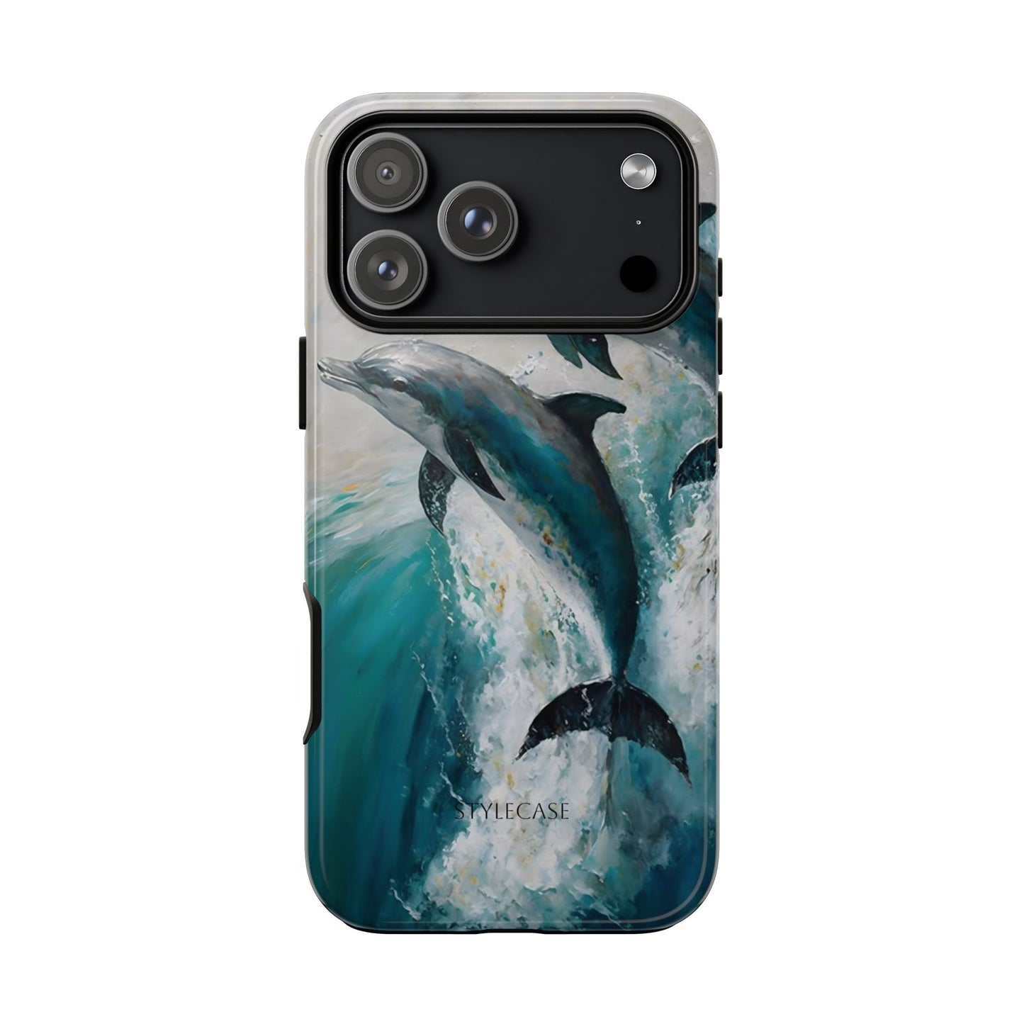 Dolphin Phone Case — Protective Ocean Art iPhone And Samsung Case
