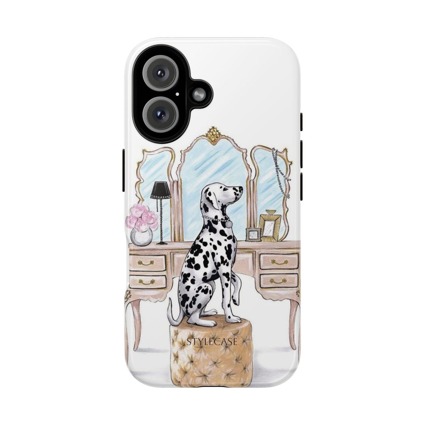 Dalmatian Vanity Phone Case — Elegance Samsung And Iphone Cover