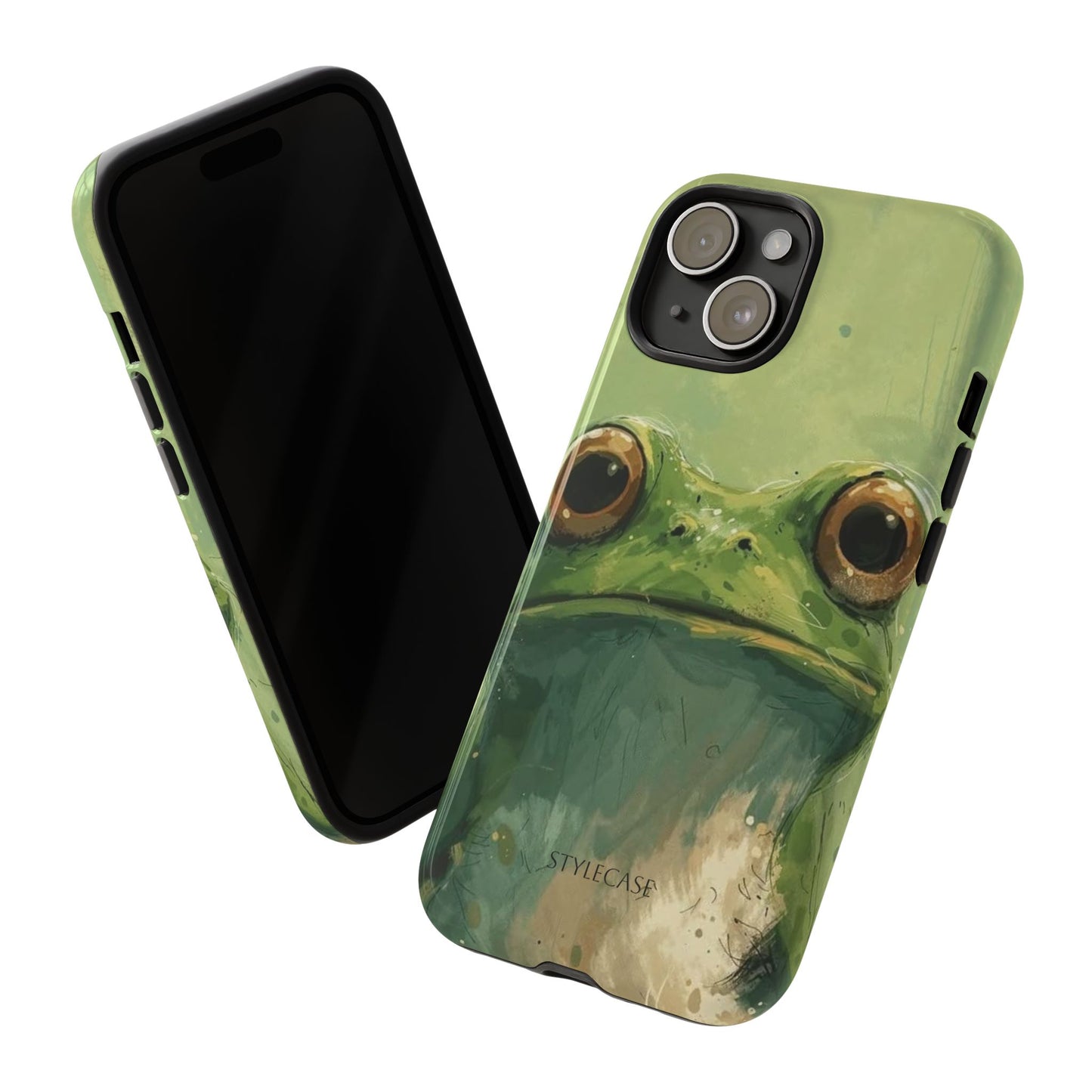 Frog Portrait Phone Case — Cute Frog Samsung And Iphone Protective Cover