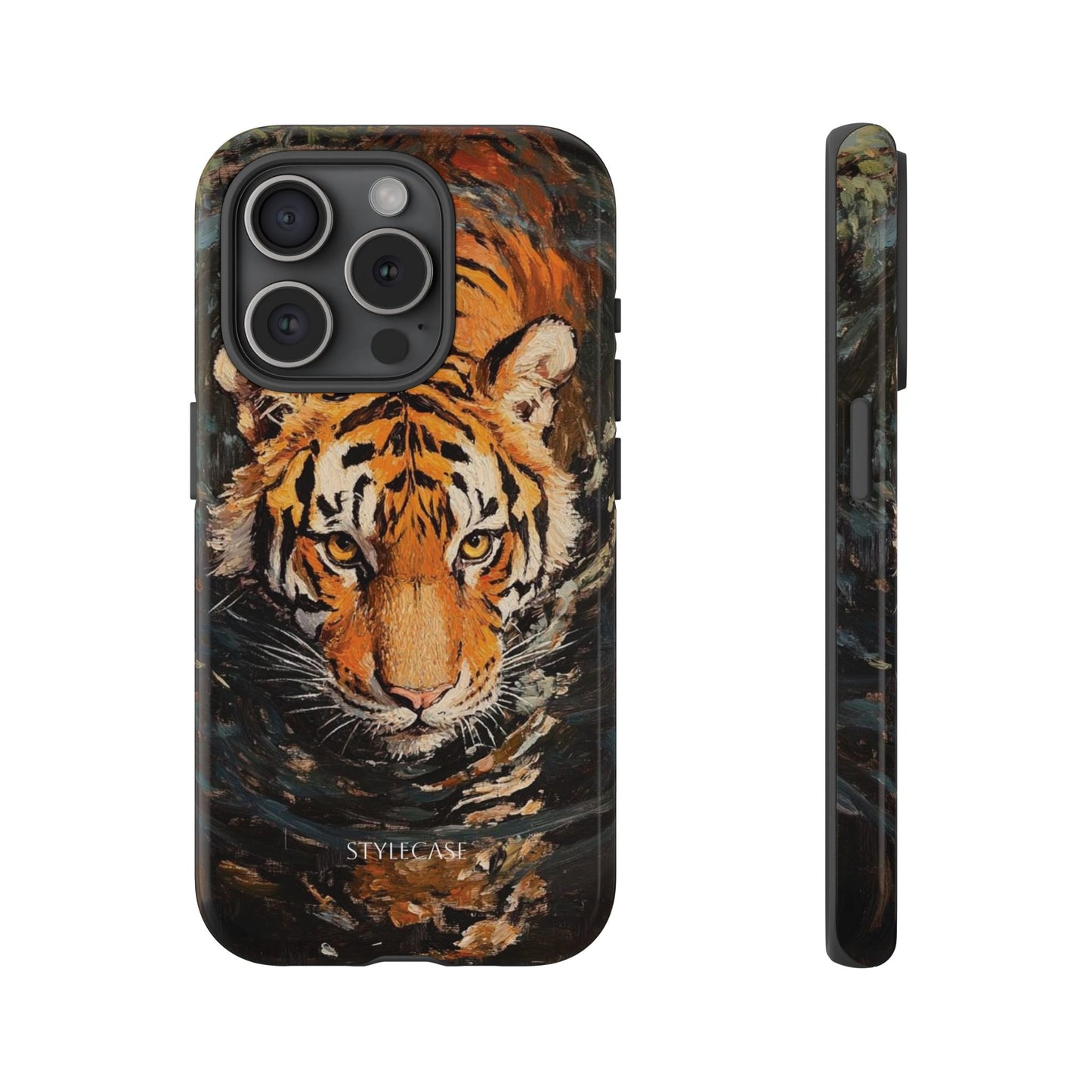 Tiger Reflection Phone Case — Wildlife Samsung And Iphone Cover