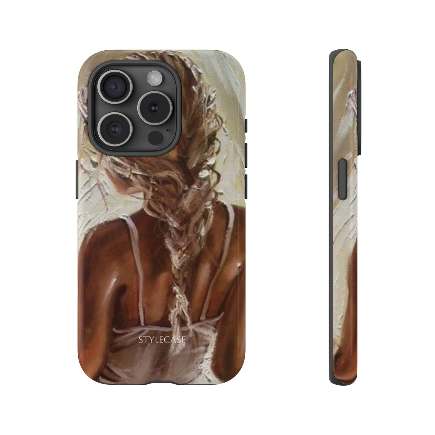 Phone Case — Braided Back Summer Vibe Protective Cover