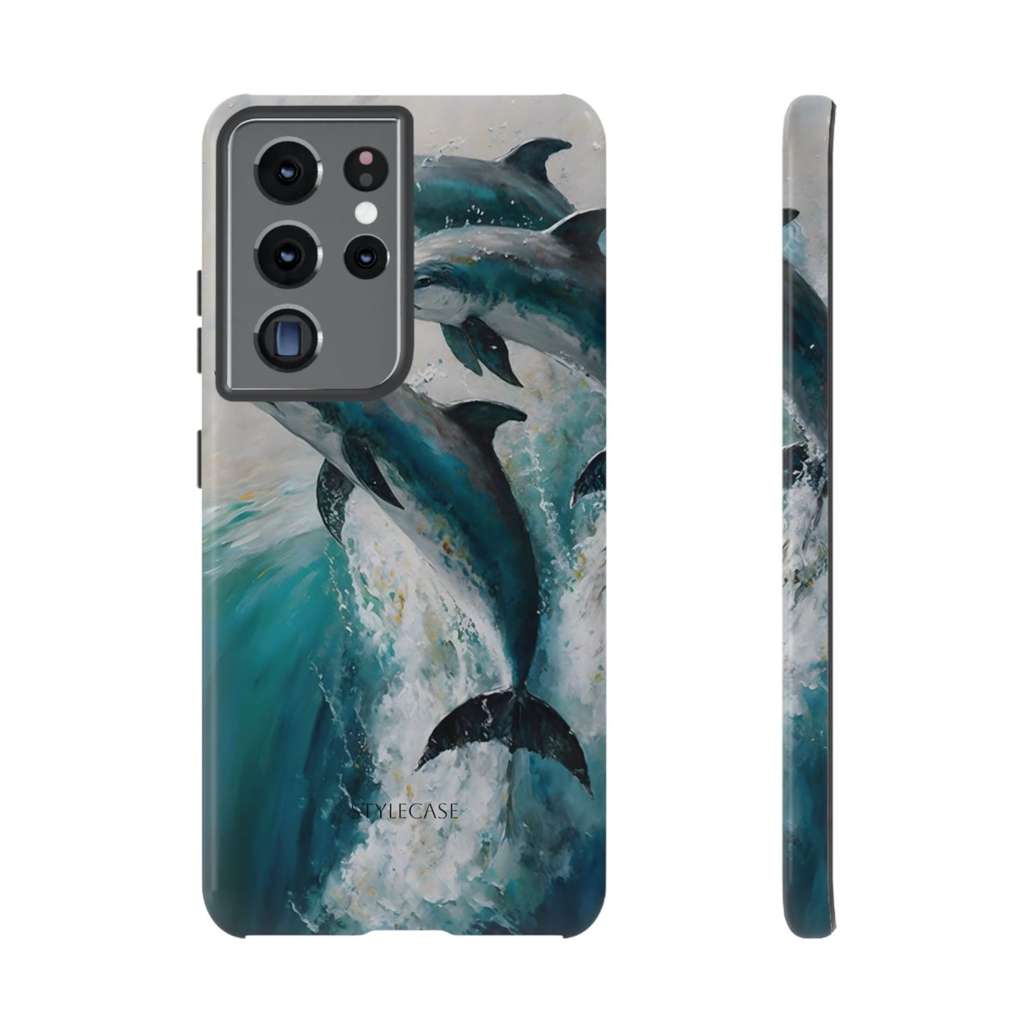 Dolphin Phone Case — Protective Ocean Art iPhone And Samsung Case