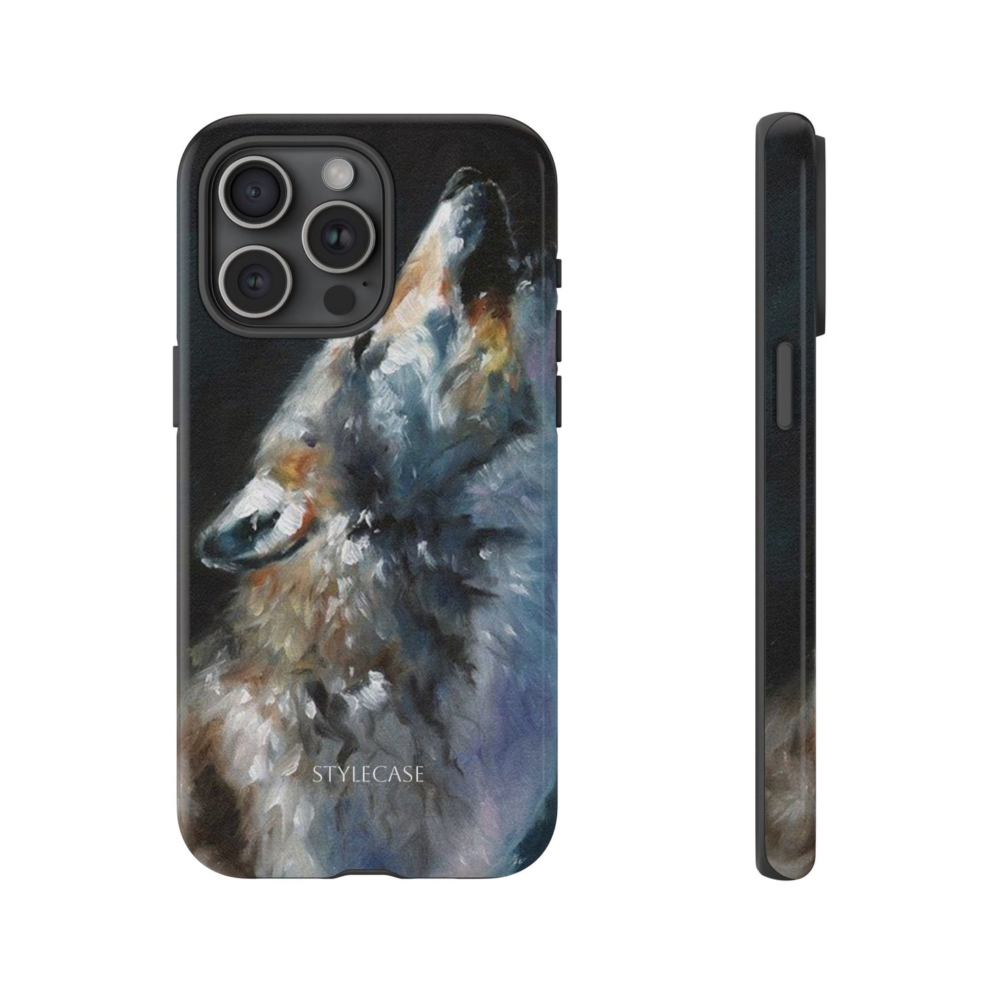 Howling Wolf Phone Case — Protective Samsung And Iphone Case