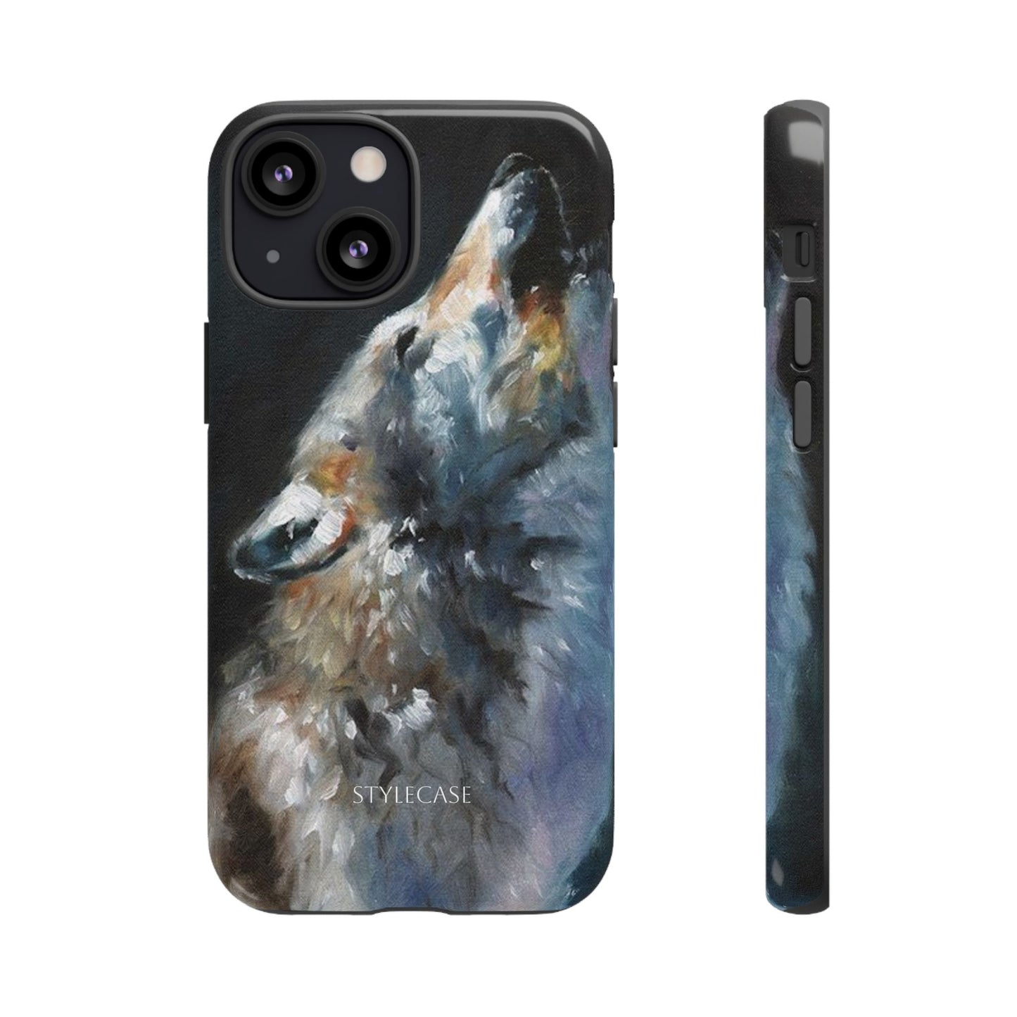 Howling Wolf Phone Case — Protective Samsung And Iphone Case