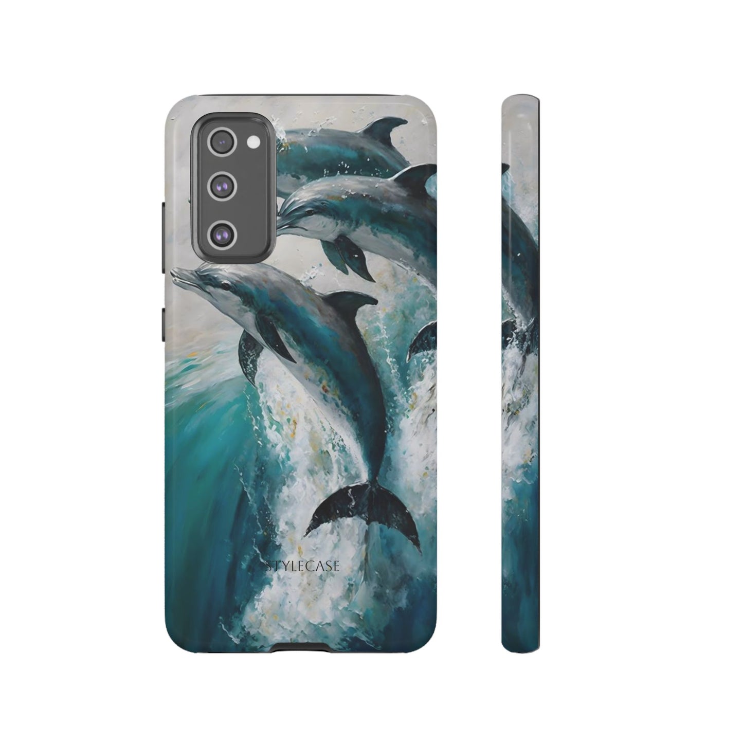 Dolphin Phone Case — Protective Ocean Art iPhone And Samsung Case