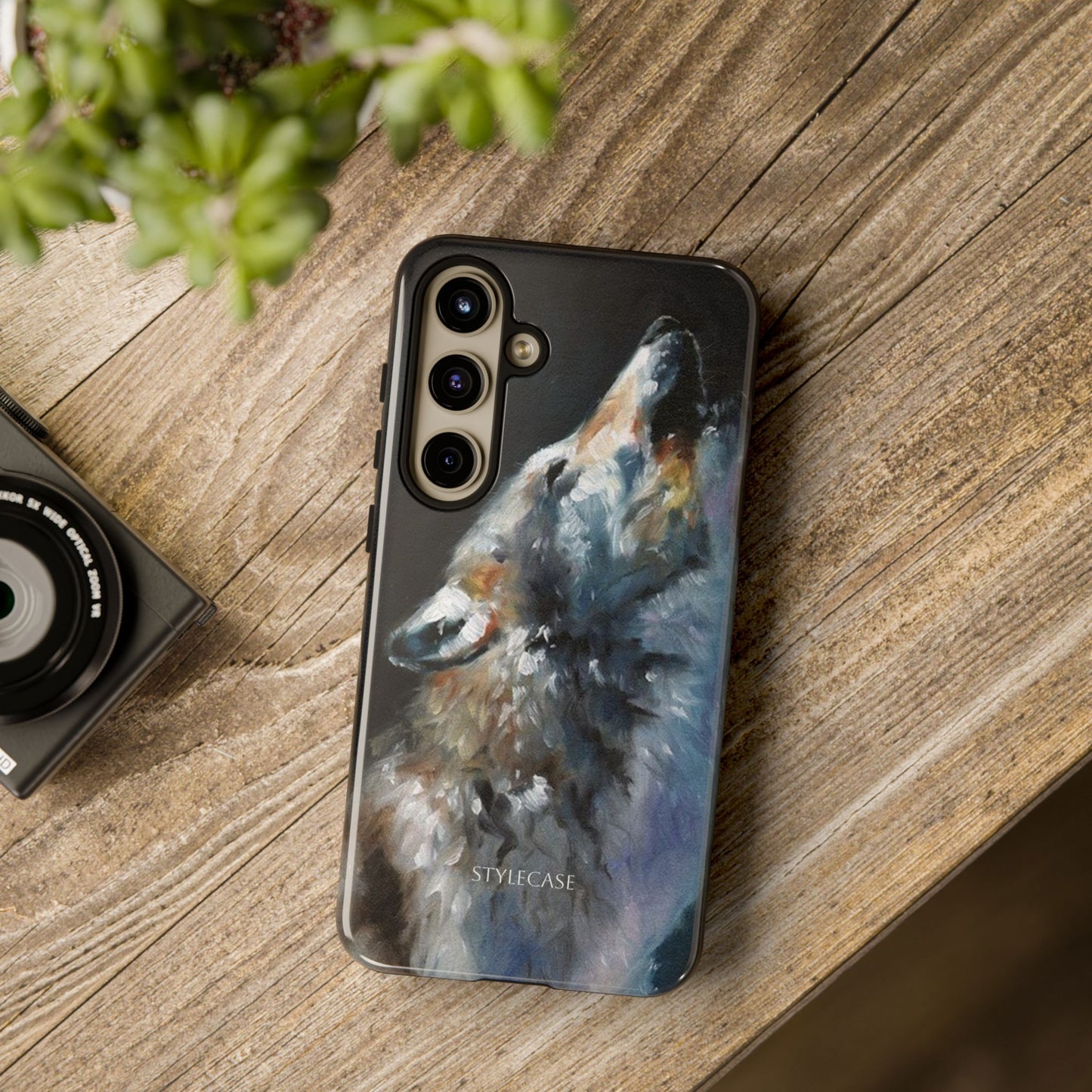 Howling Wolf Phone Case — Protective Samsung And Iphone Case