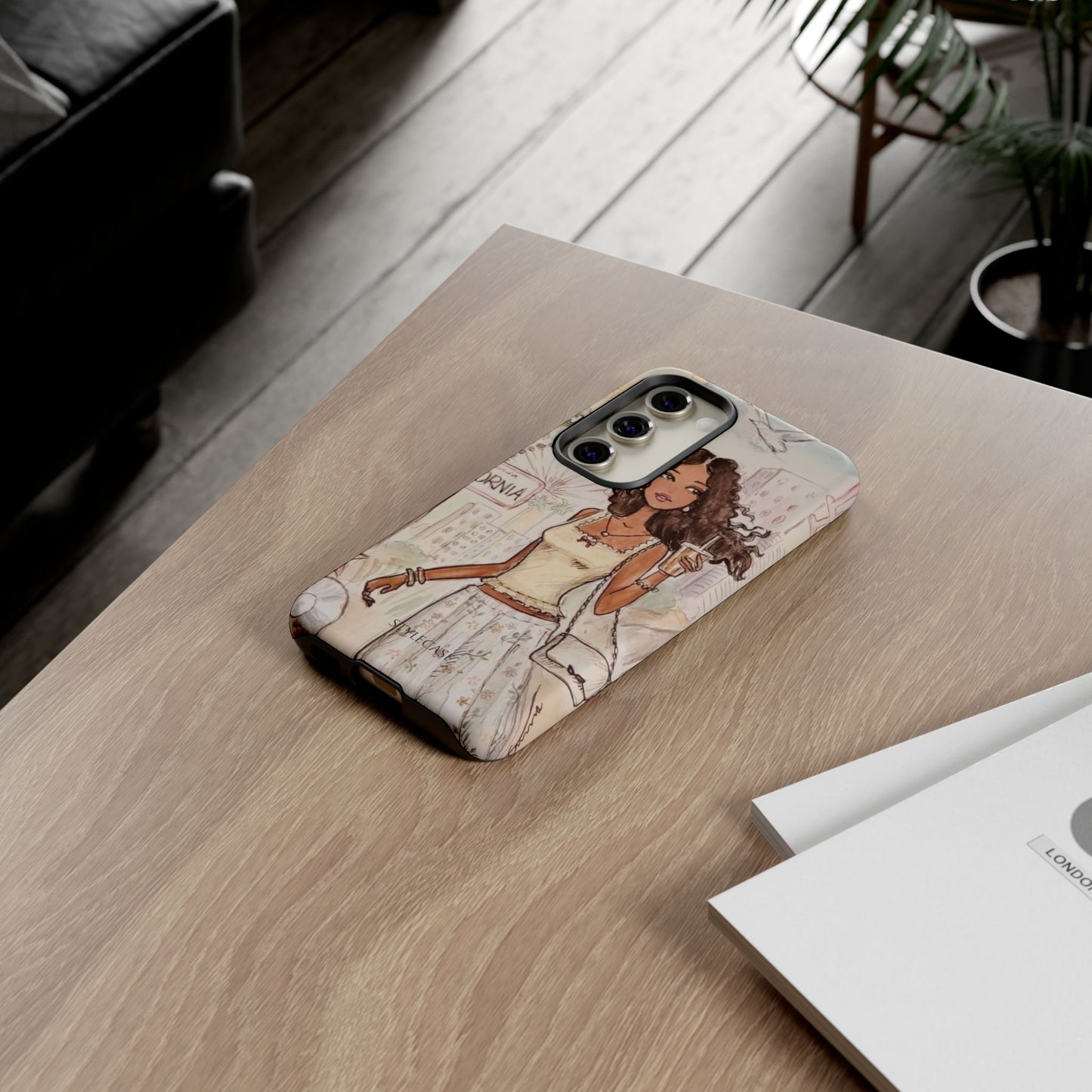 Stylish Girl Phone Case — California Samsung And Iphone Cover