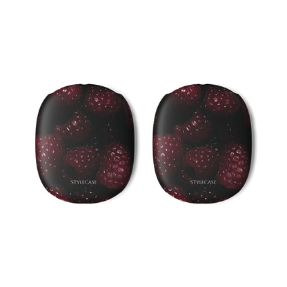 Raspberry AirPods Max Case — Glossy Protective Headphones Skins