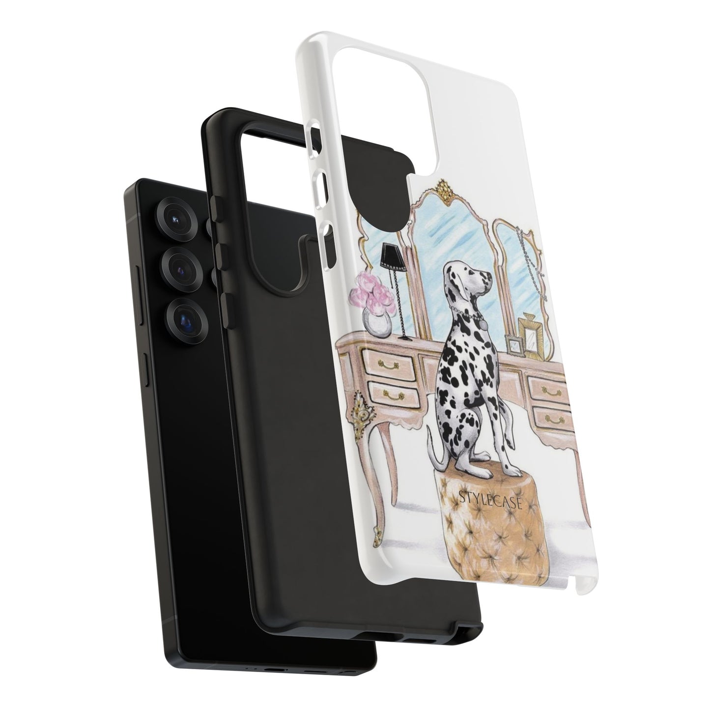 Dalmatian Vanity Phone Case — Elegance Samsung And Iphone Cover