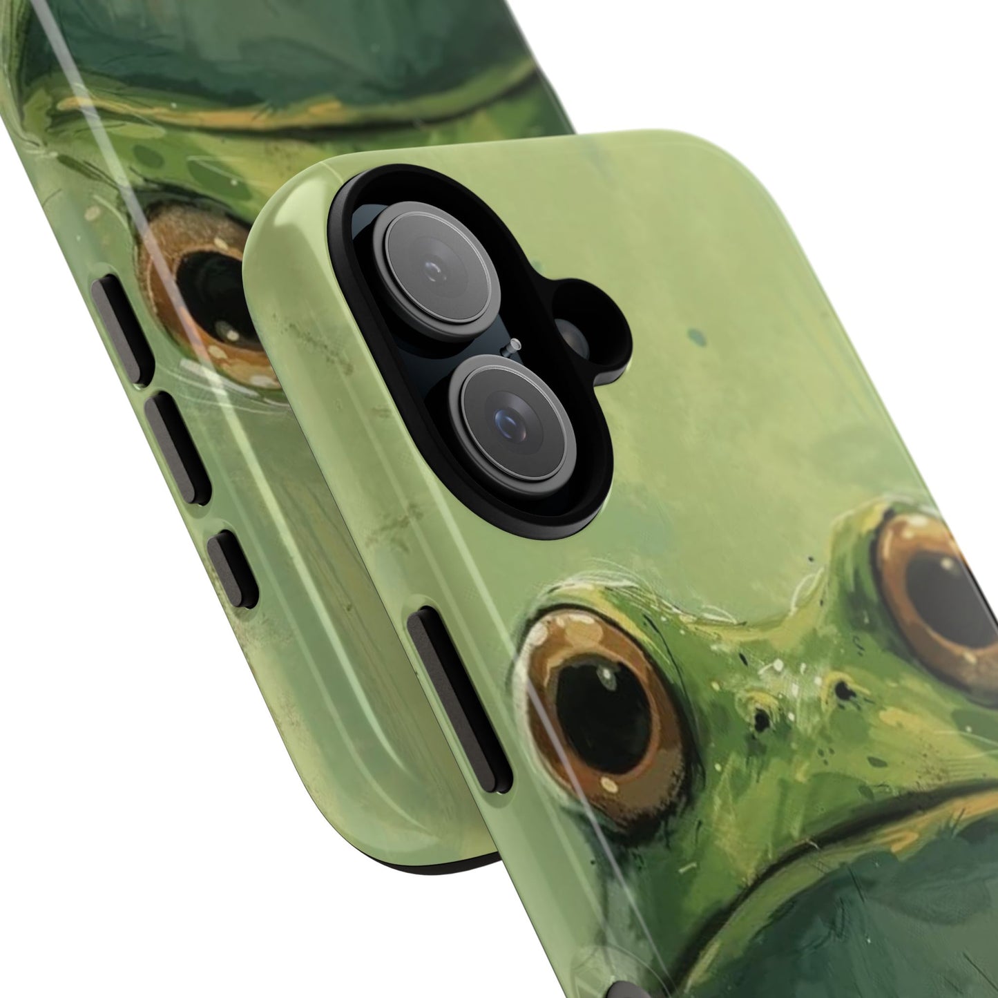 Frog Portrait Phone Case — Cute Frog Samsung And Iphone Protective Cover