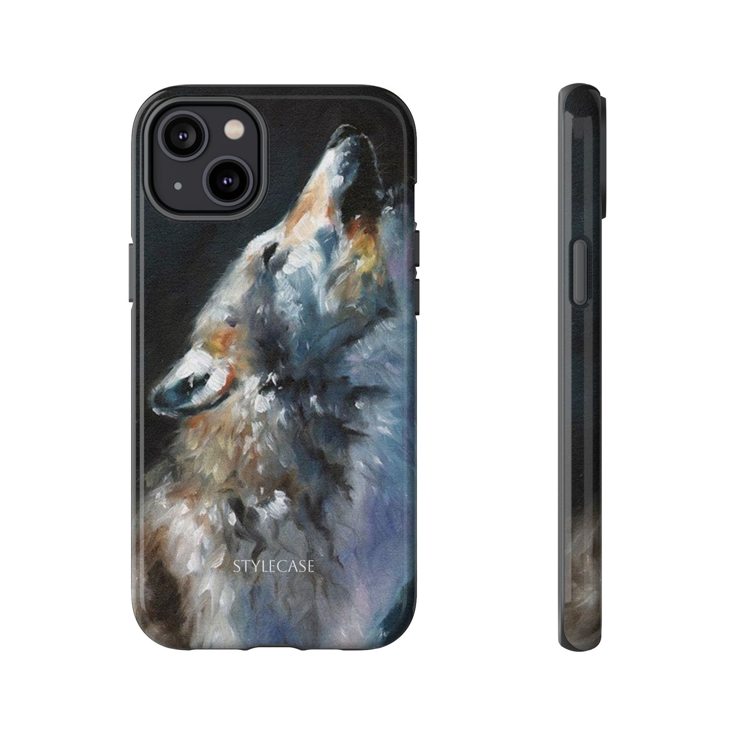 Howling Wolf Phone Case — Protective Samsung And Iphone Case