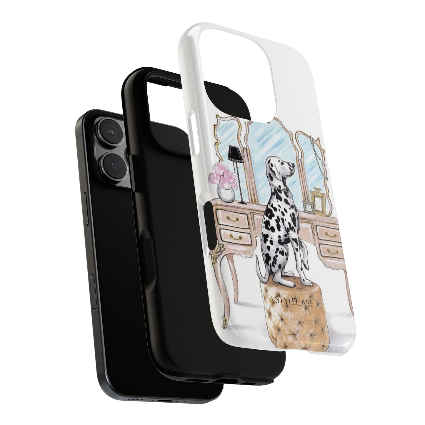 Dalmatian Vanity Phone Case — Elegance Samsung And Iphone Cover