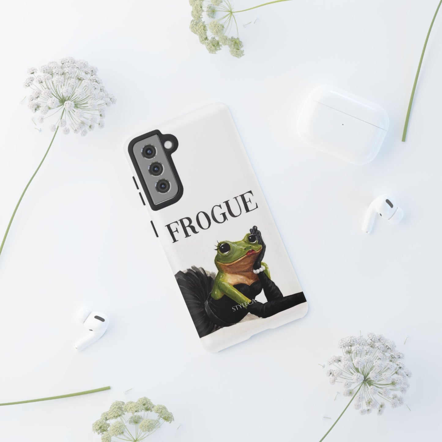 Frogue Phone Case – Fashion Frog Design, Trendy Protective Cover