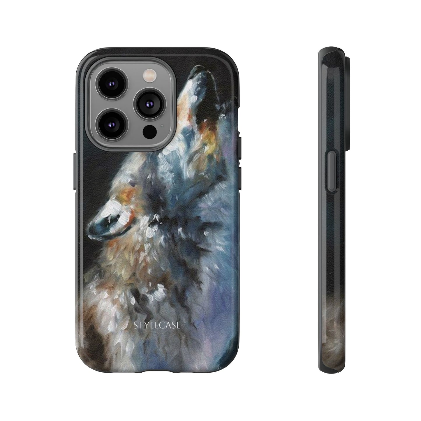 Howling Wolf Phone Case — Protective Samsung And Iphone Case