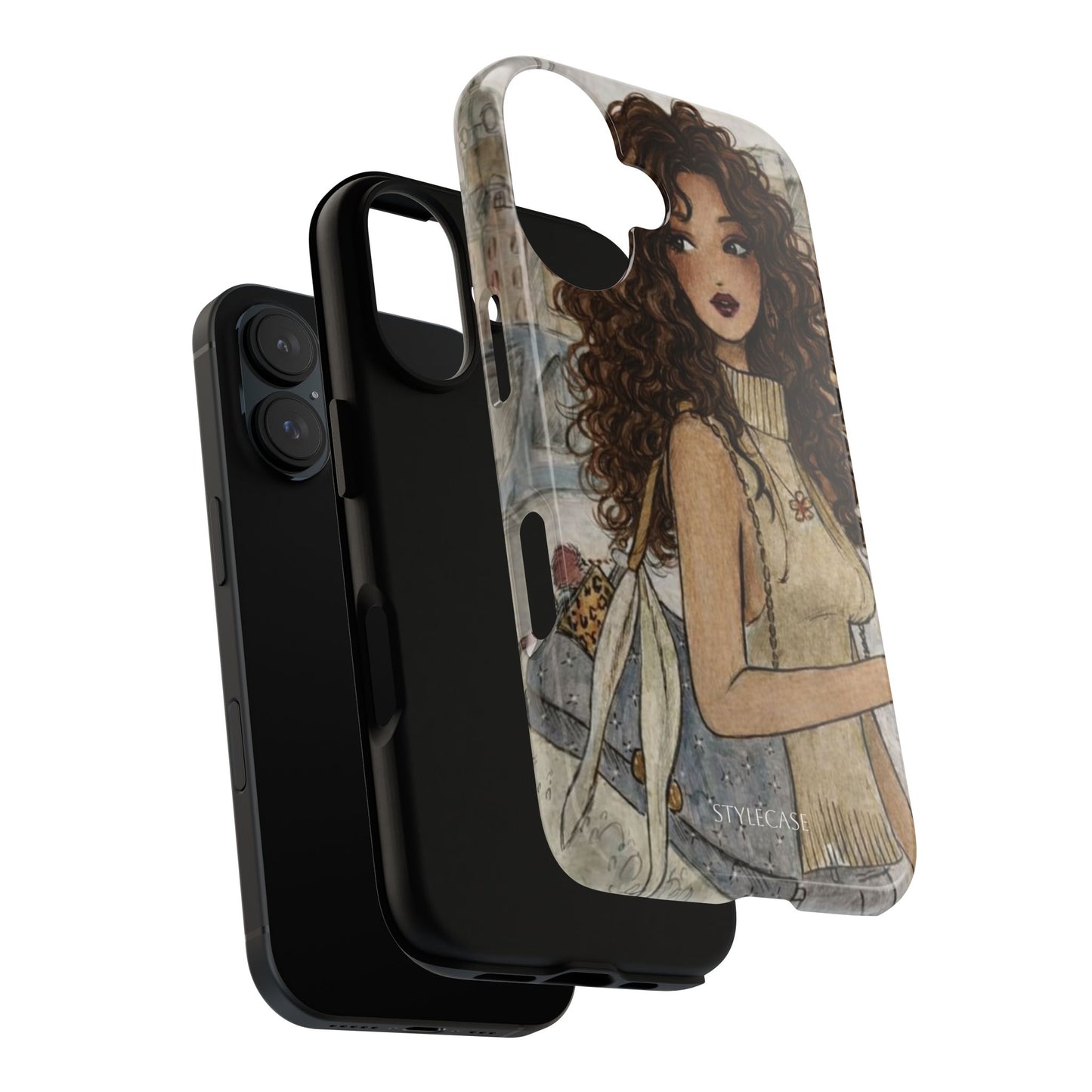 Curly Girl Phone Case — Chic Samsung & Iphone Tough Case