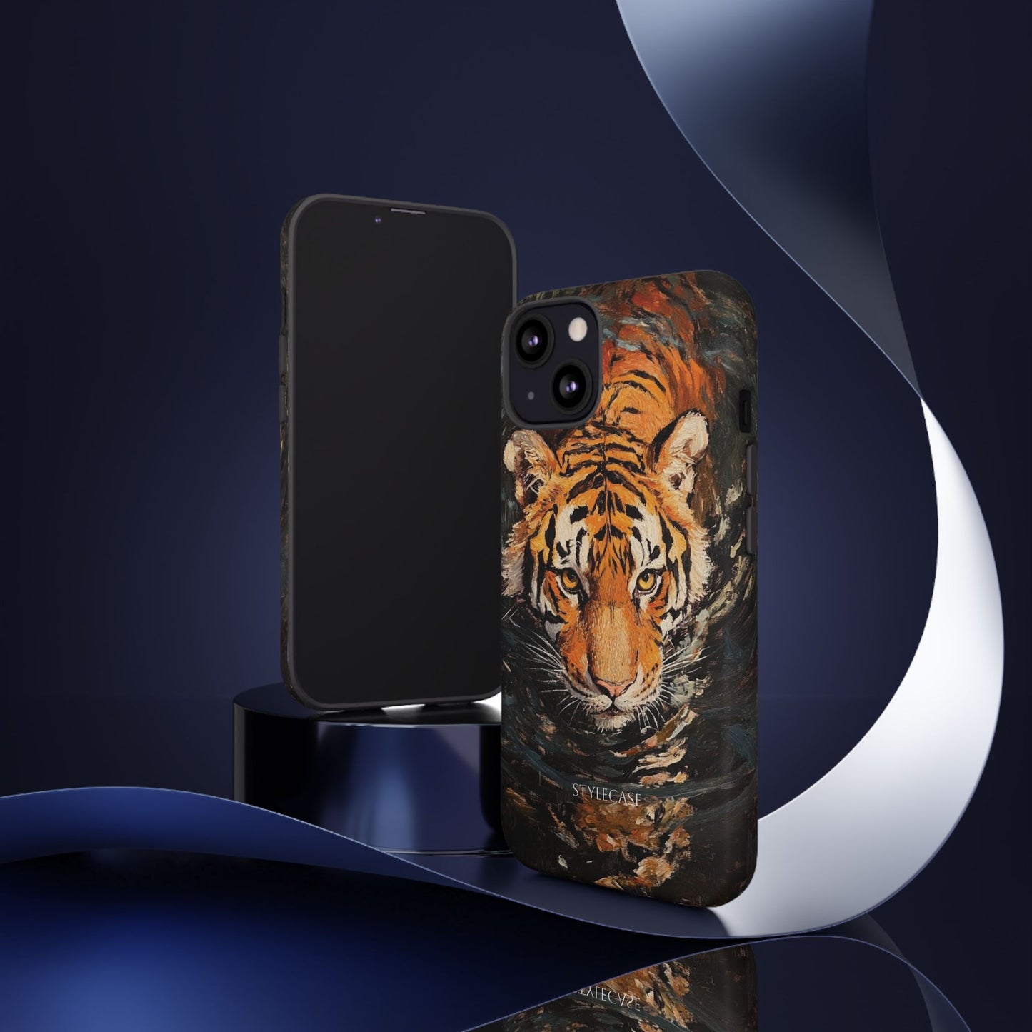 Tiger Reflection Phone Case — Wildlife Samsung And Iphone Cover