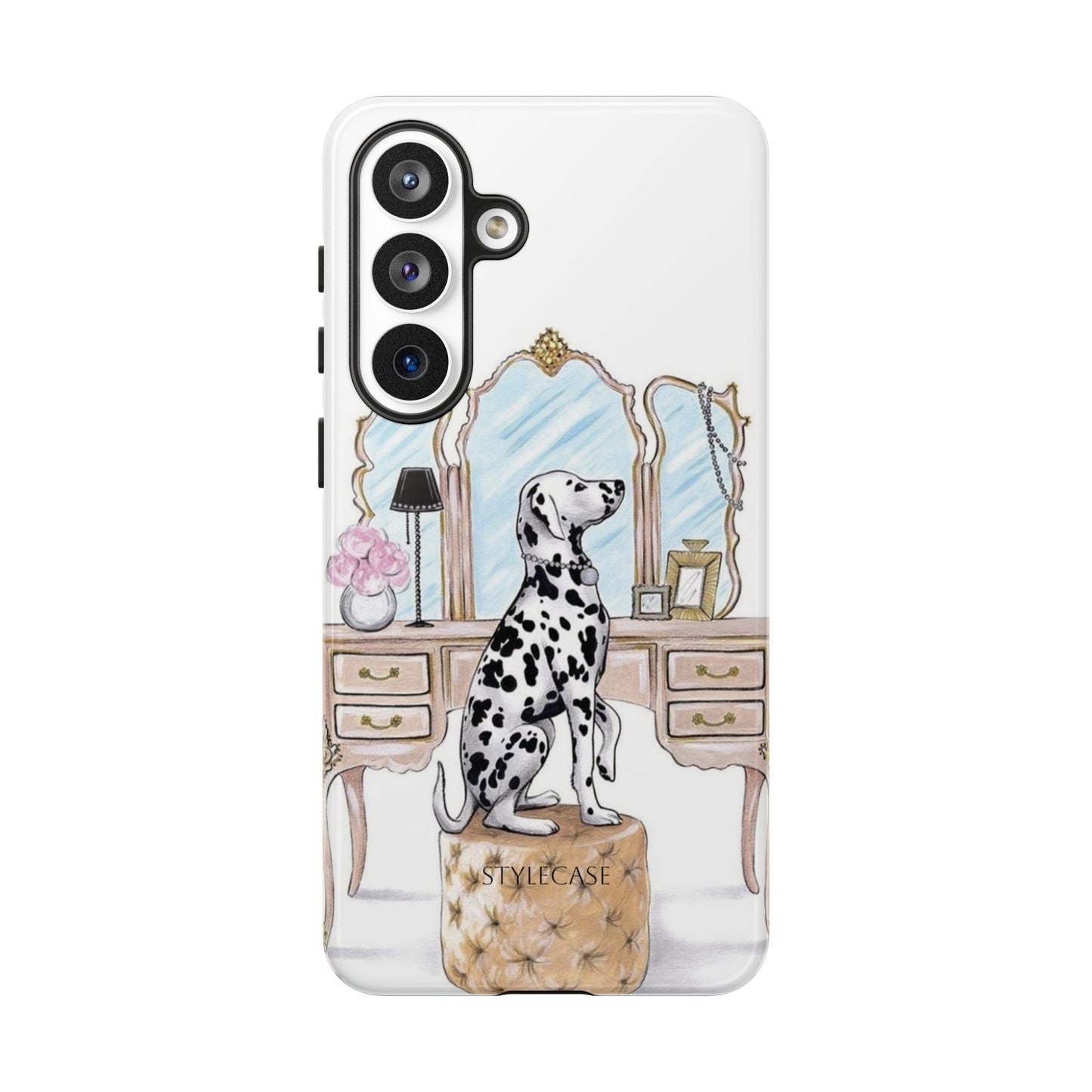 Dalmatian Vanity Phone Case — Elegance Samsung And Iphone Cover