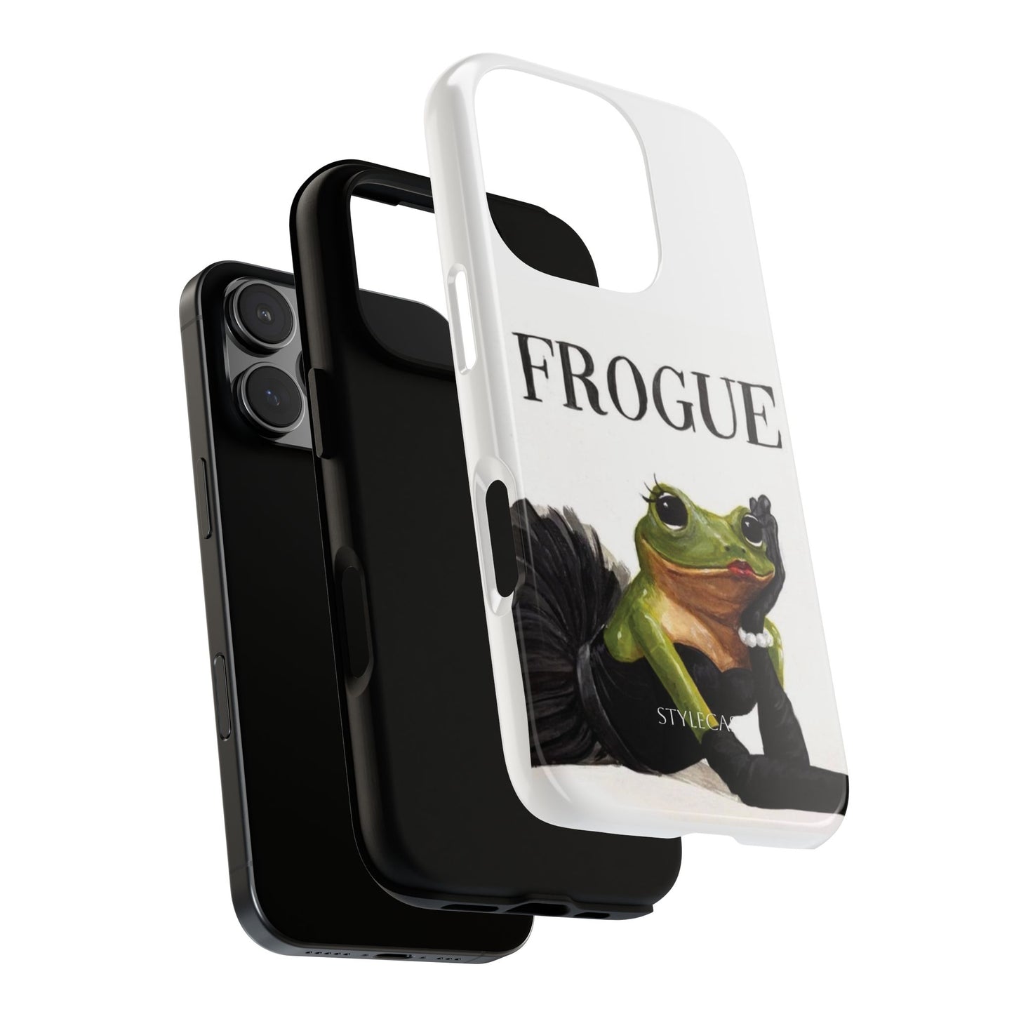 Frogue Phone Case – Fashion Frog Design, Trendy Protective Cover