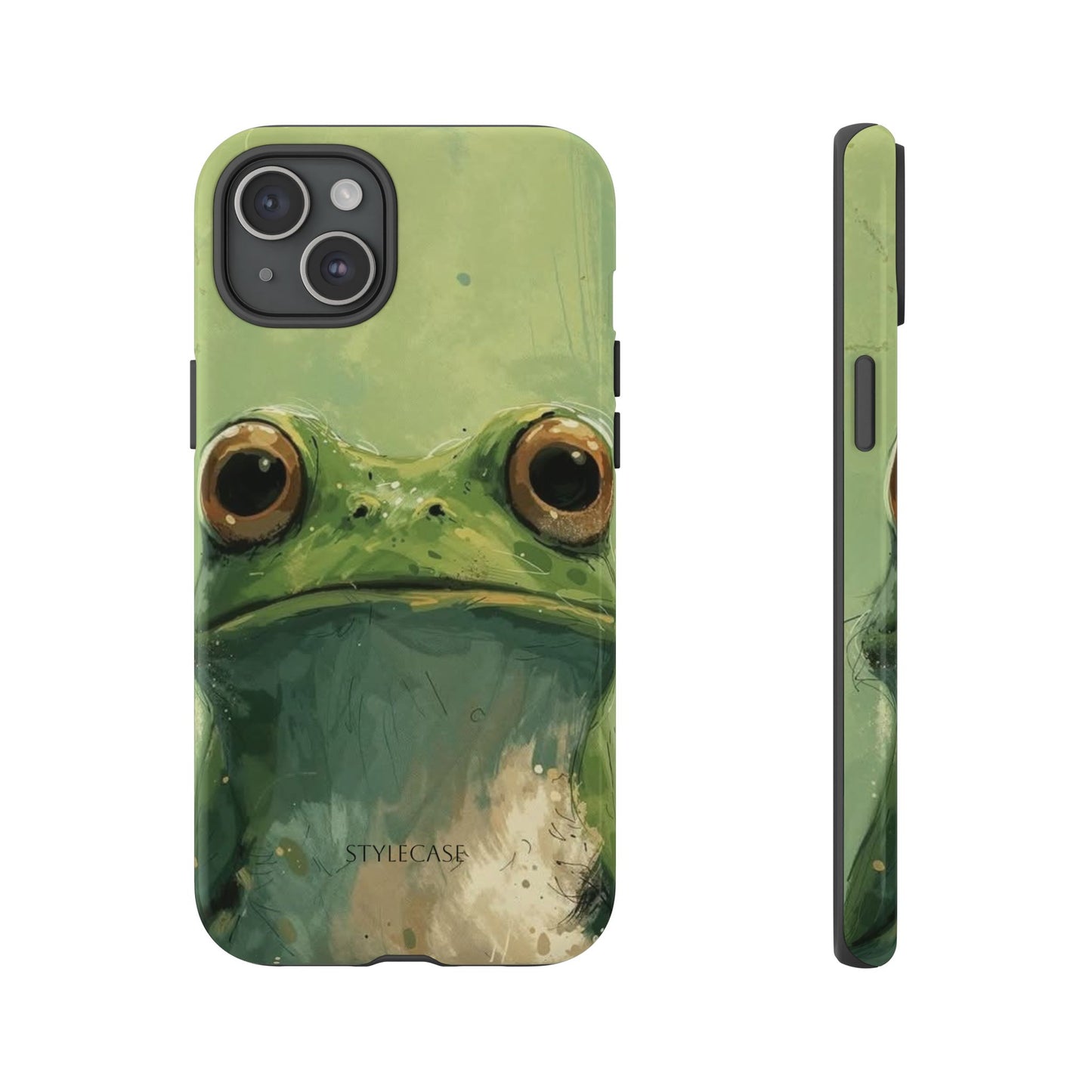 Frog Portrait Phone Case — Cute Frog Samsung And Iphone Protective Cover