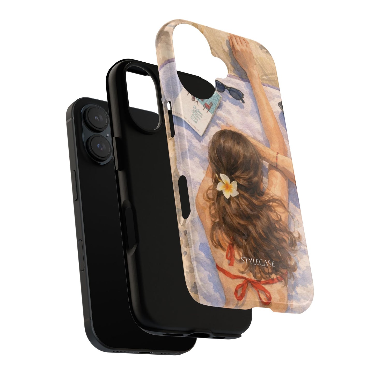 Beachside Girl Phone Case — Summer Samsung & Iphone Protective Cover