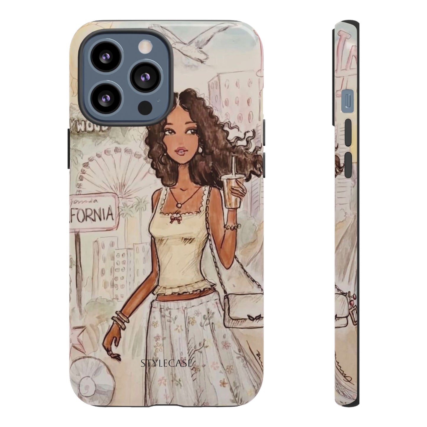 Stylish Girl Phone Case — California Samsung And Iphone Cover