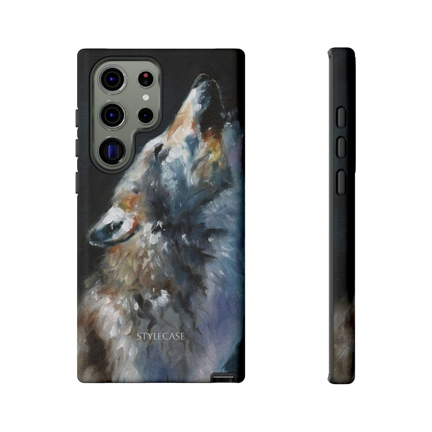Howling Wolf Phone Case — Protective Samsung And Iphone Case