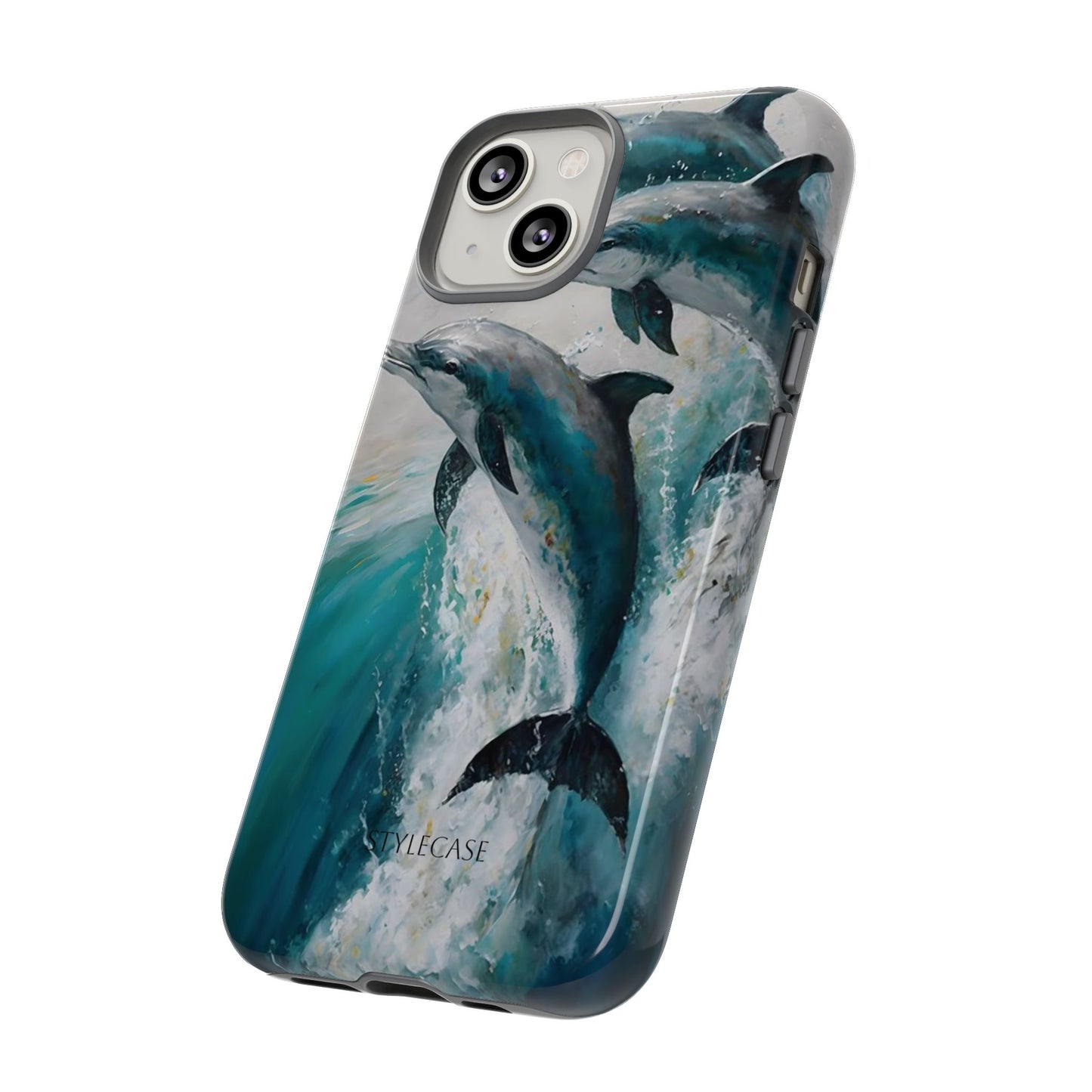 Dolphin Phone Case — Protective Ocean Art iPhone And Samsung Case