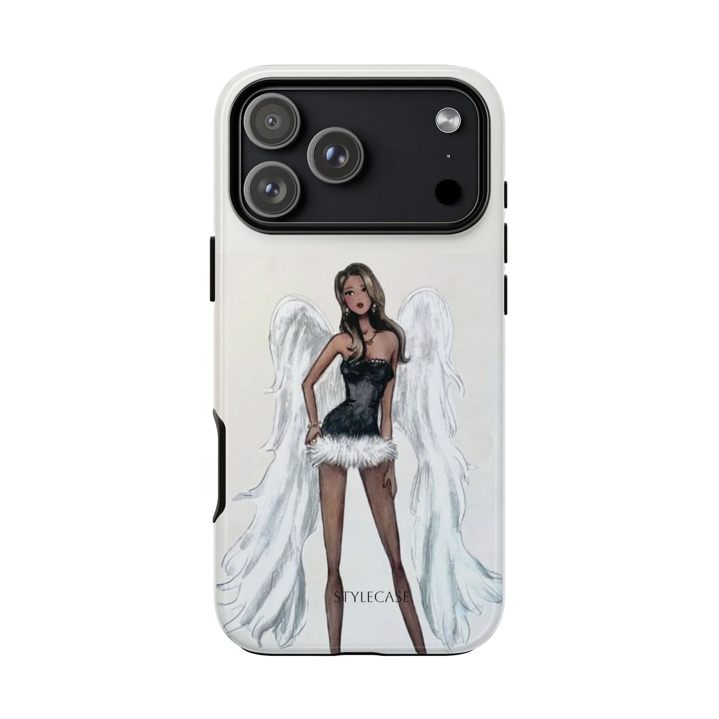 Angel Wings Phone Case — Fashionable Angel Model Protective Cover