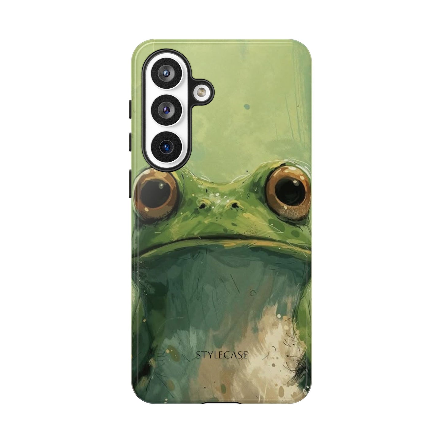 Frog Portrait Phone Case — Cute Frog Samsung And Iphone Protective Cover