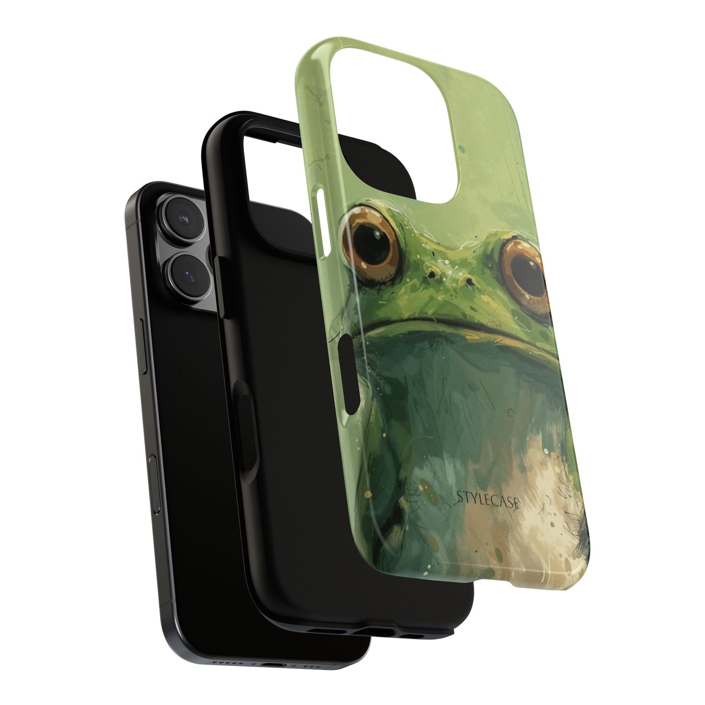 Frog Portrait Phone Case — Cute Frog Samsung And Iphone Protective Cover