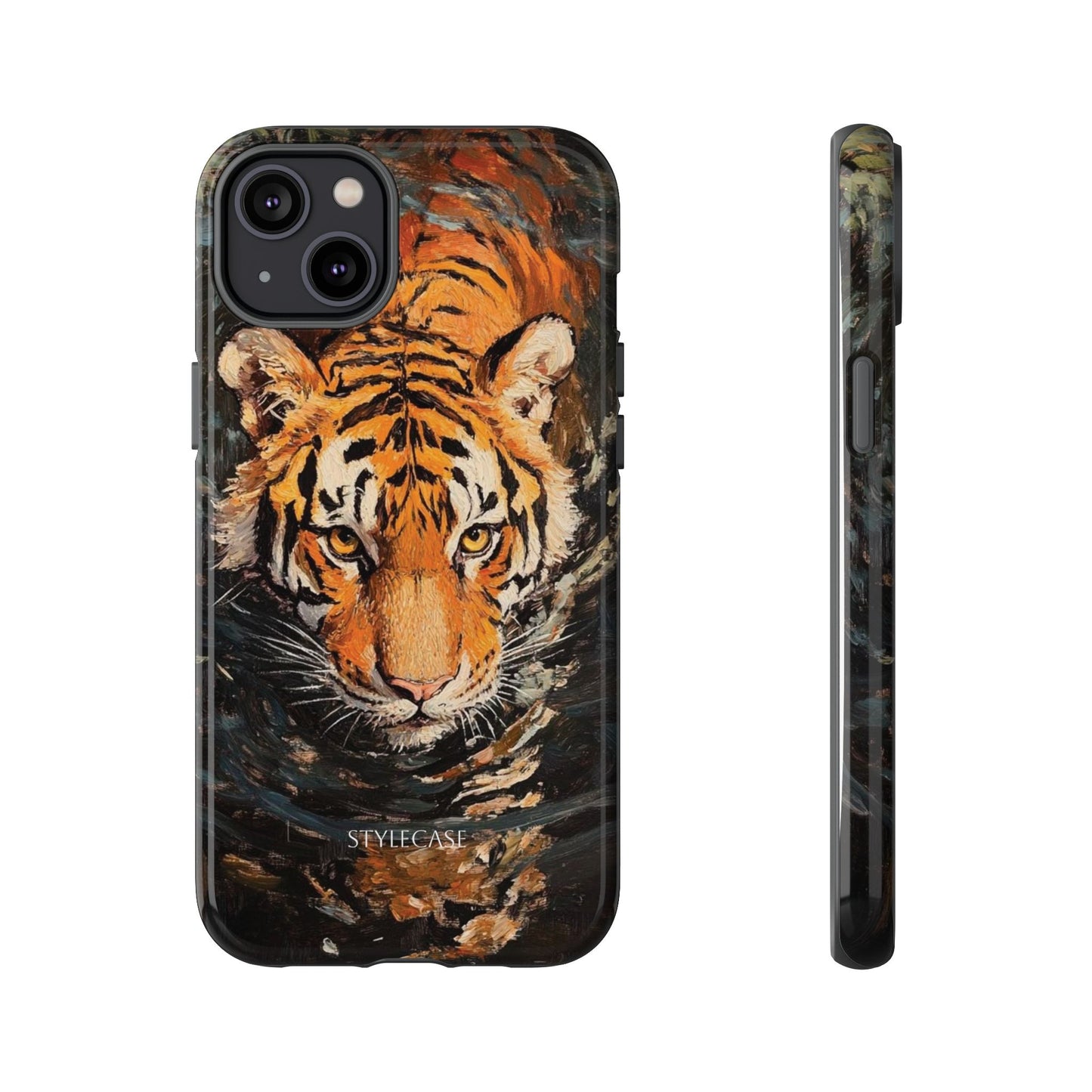 Tiger Reflection Phone Case — Wildlife Samsung And Iphone Cover