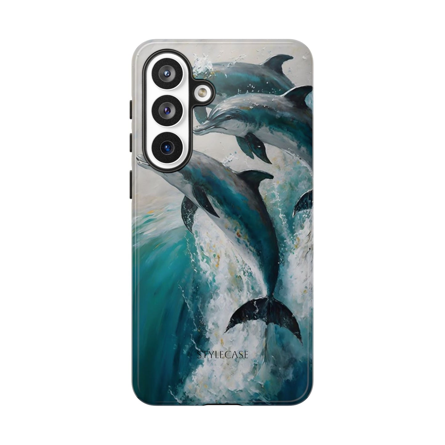 Dolphin Phone Case — Protective Ocean Art iPhone And Samsung Case