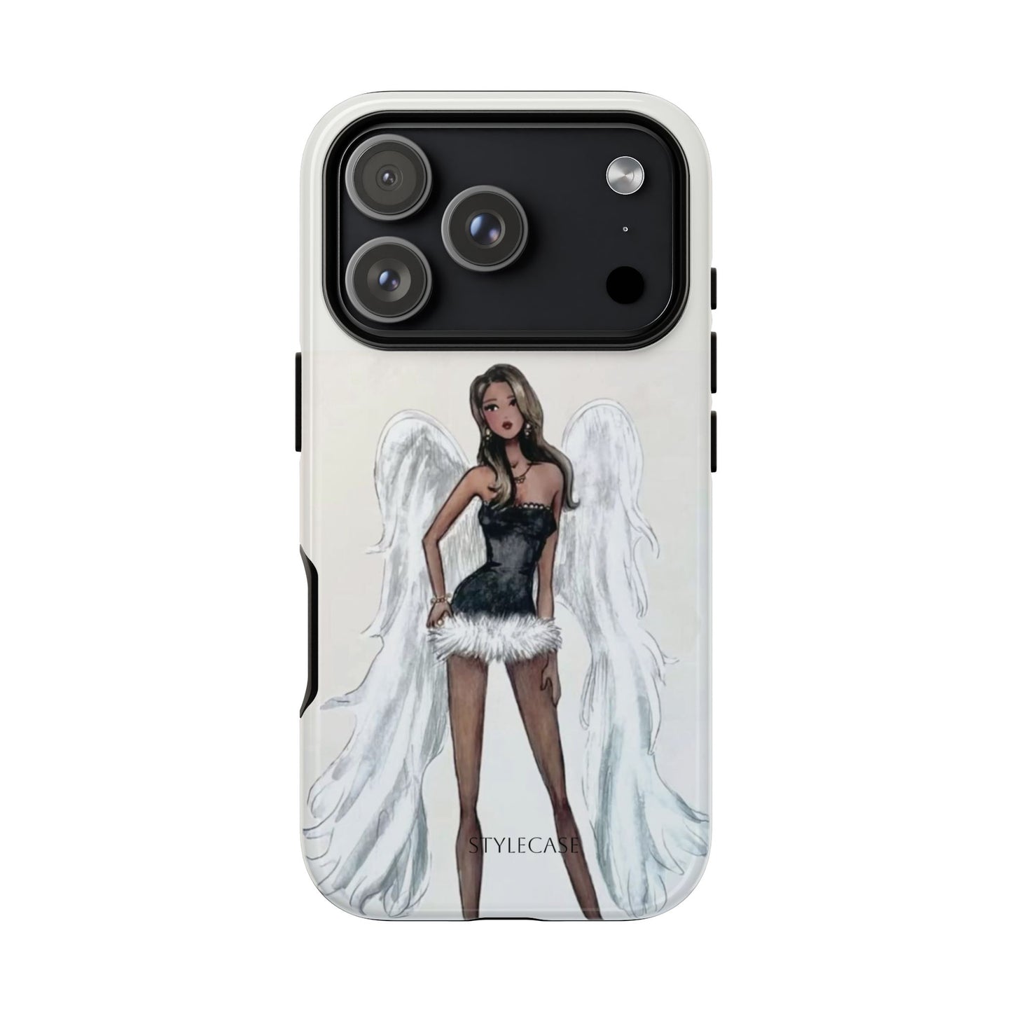Angel Wings Phone Case — Fashionable Angel Model Protective Cover