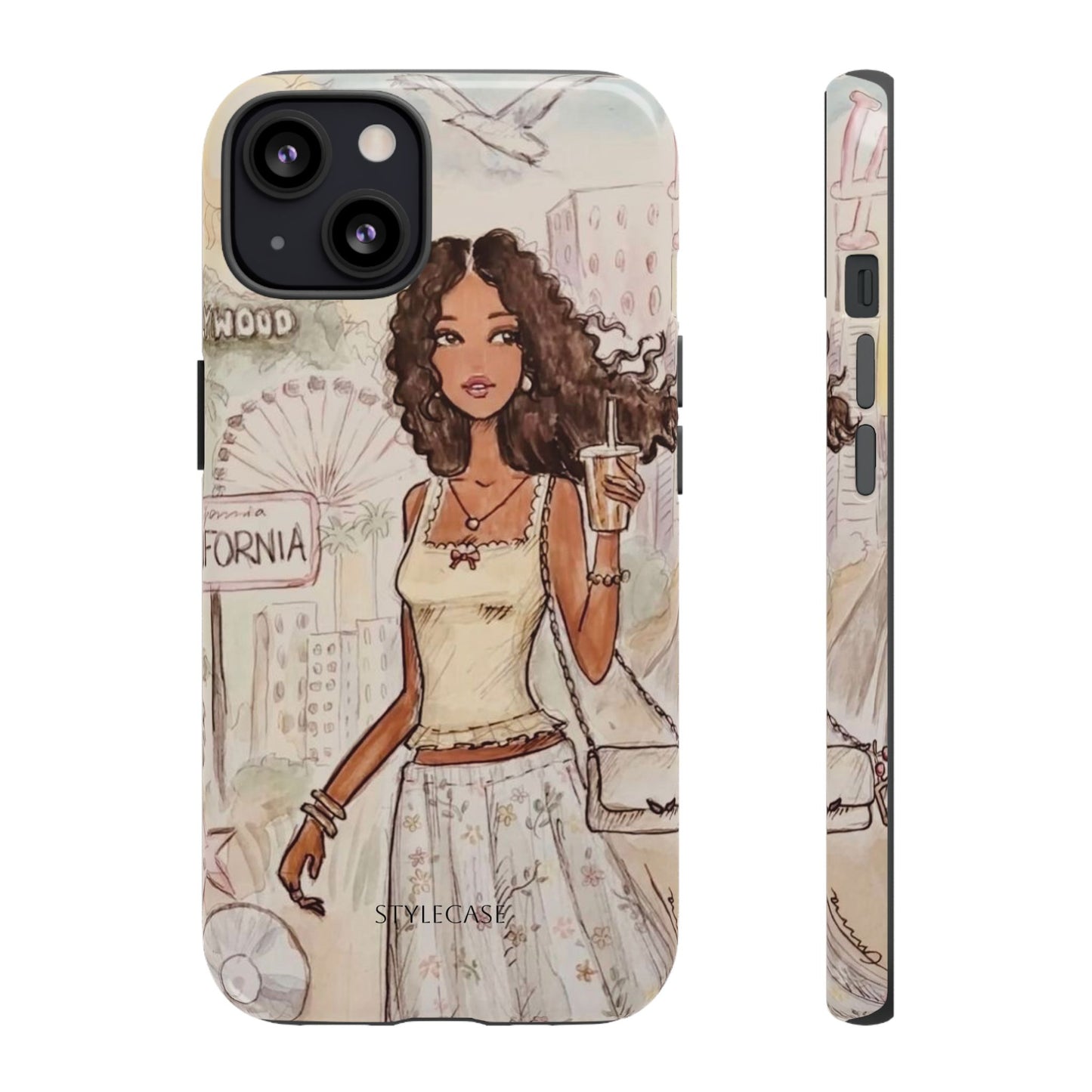 Stylish Girl Phone Case — California Samsung And Iphone Cover