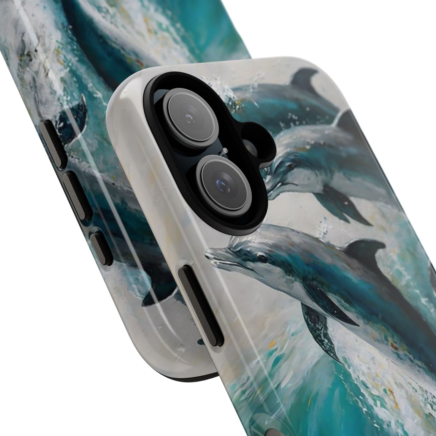 Dolphin Phone Case — Protective Ocean Art iPhone And Samsung Case