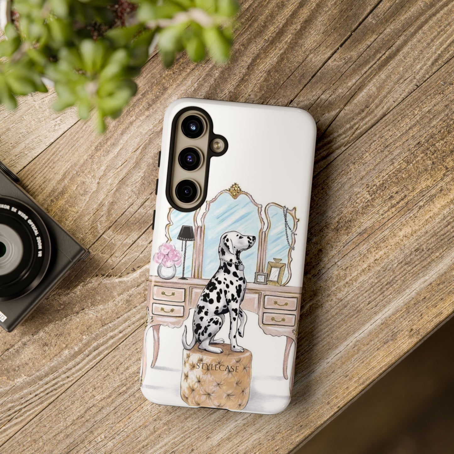 Dalmatian Vanity Phone Case — Elegance Samsung And Iphone Cover