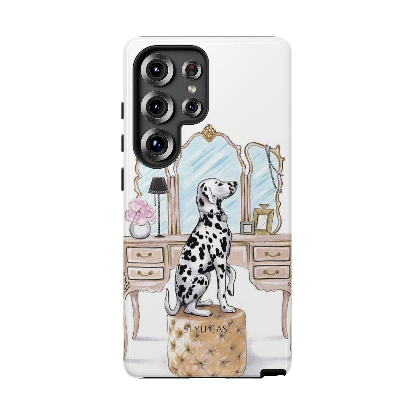 Dalmatian Vanity Phone Case — Elegance Samsung And Iphone Cover