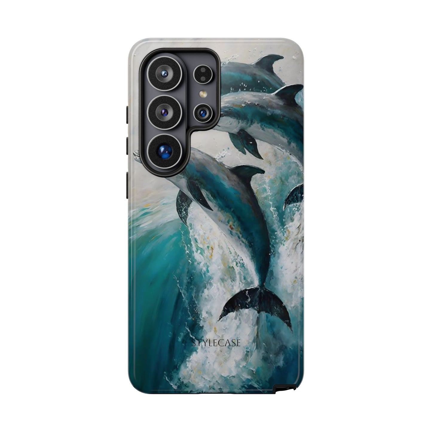 Dolphin Phone Case — Protective Ocean Art iPhone And Samsung Case