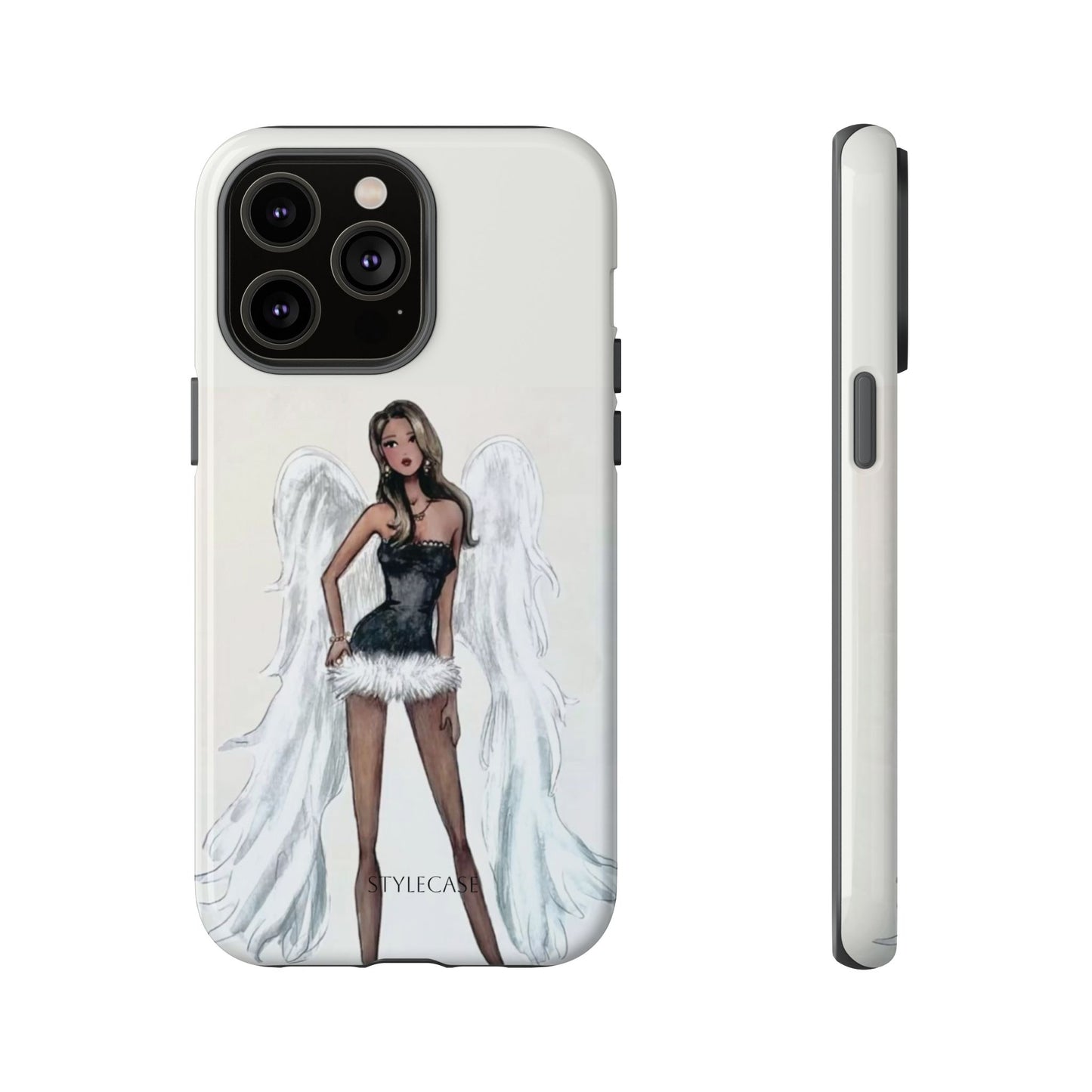 Angel Wings Phone Case — Fashionable Angel Model Protective Cover