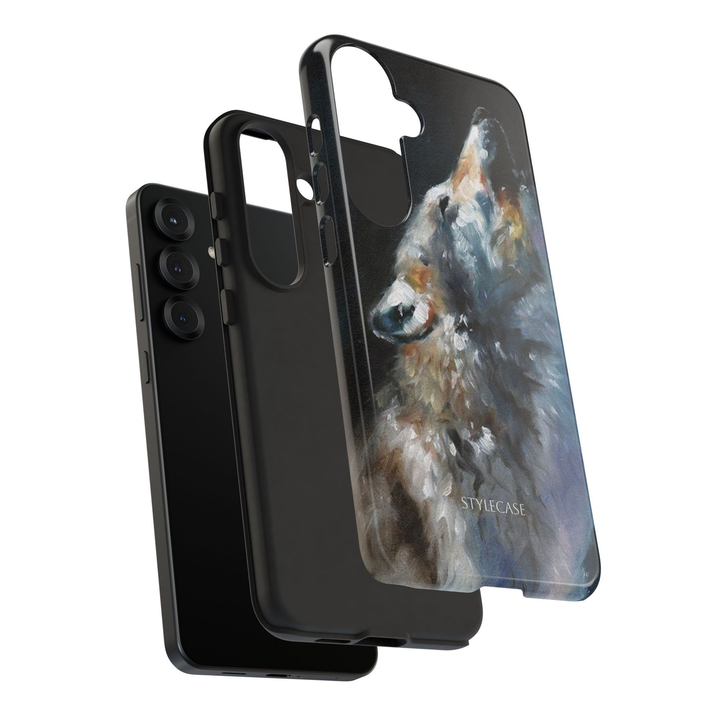 Howling Wolf Phone Case — Protective Samsung And Iphone Case