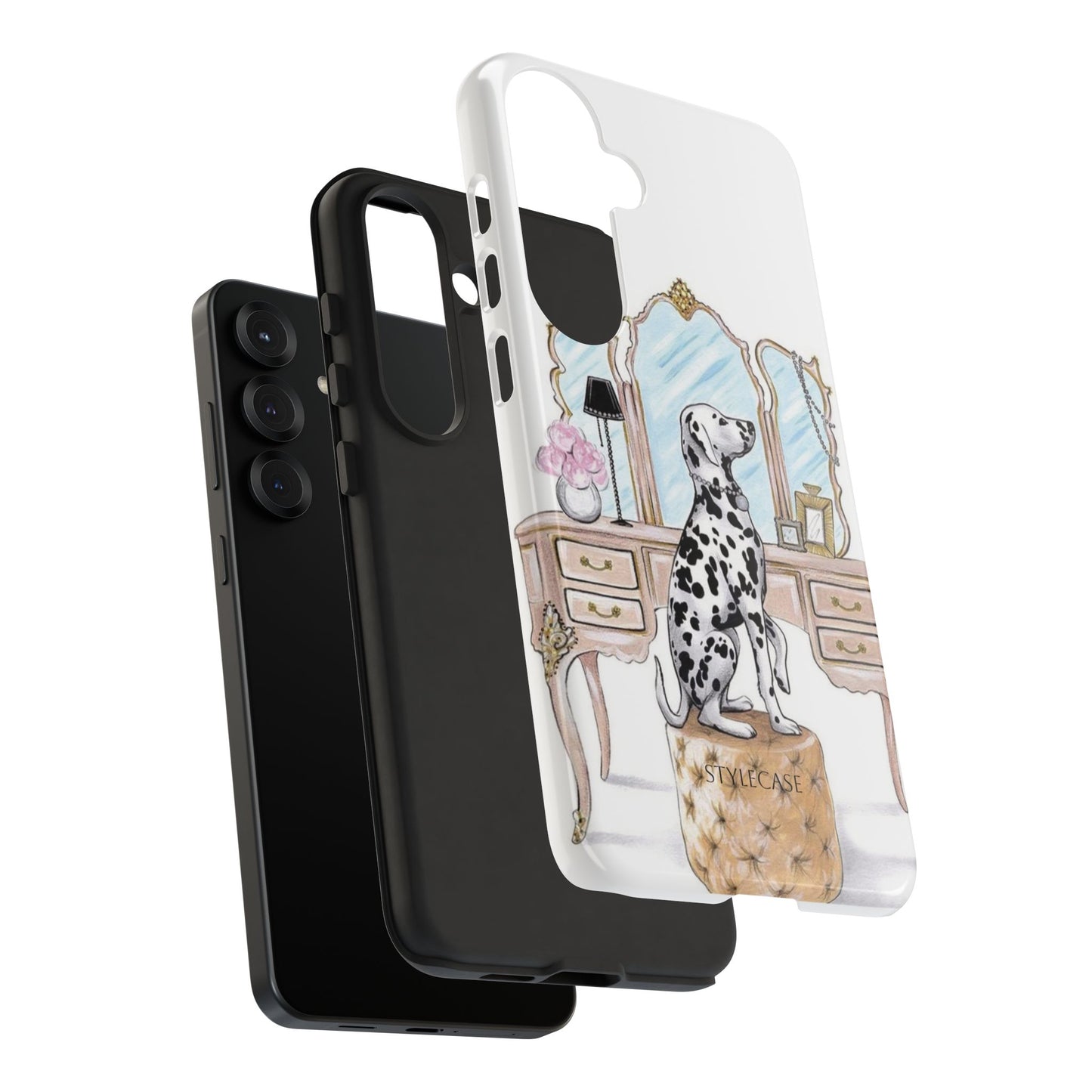 Dalmatian Vanity Phone Case — Elegance Samsung And Iphone Cover