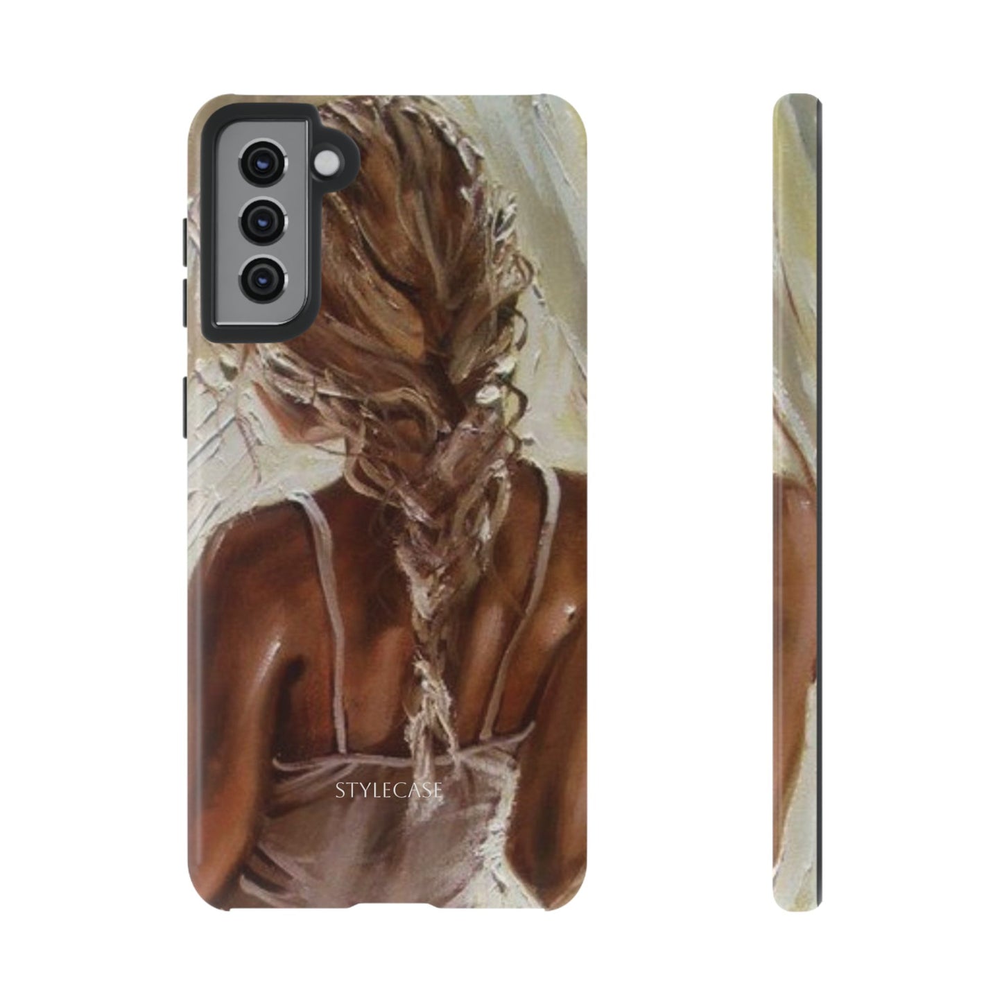 Phone Case — Braided Back Summer Vibe Protective Cover