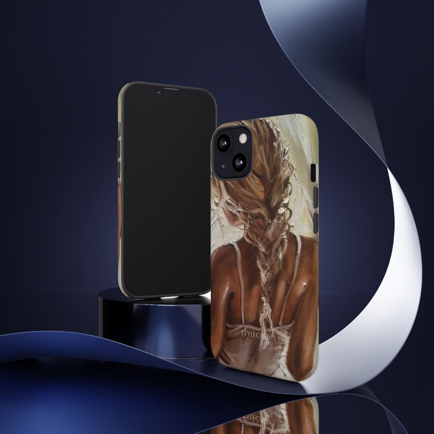 Phone Case — Braided Back Summer Vibe Protective Cover